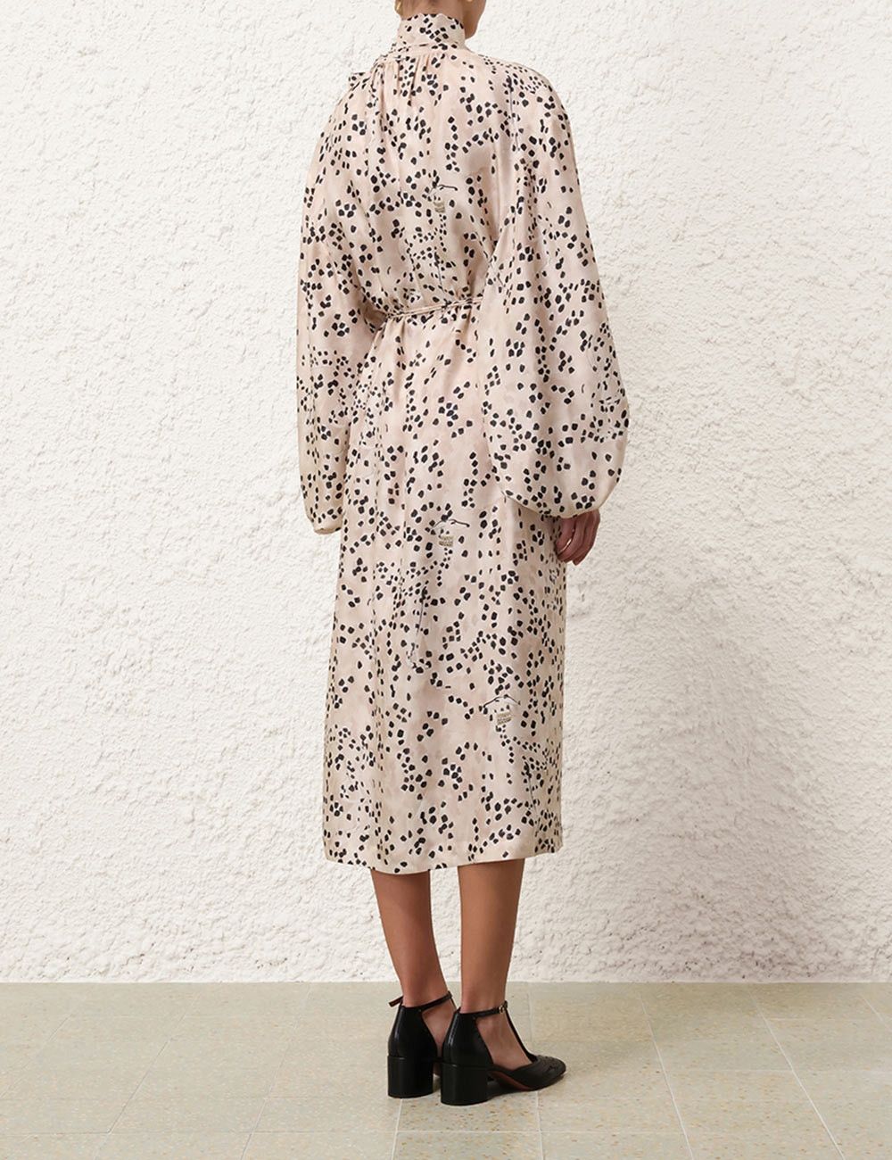 Zimmermann oc11z0925 Illustration Billow Dress in Multicolor Size XS / US 0-2 / IT 36-38 - 4 Thumbnail