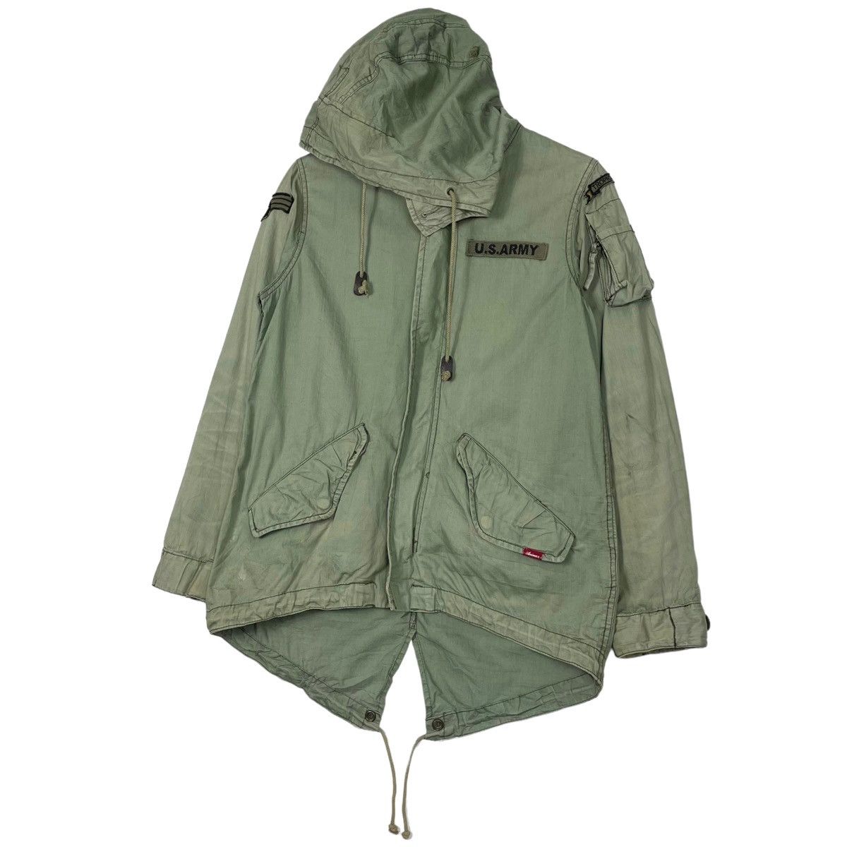 Avirex × Vintage 💥AVIREX US ARMY PARKA FISHTAIL JACKET Size US M / EU 48-50 / 2 - 2 Thumbnail