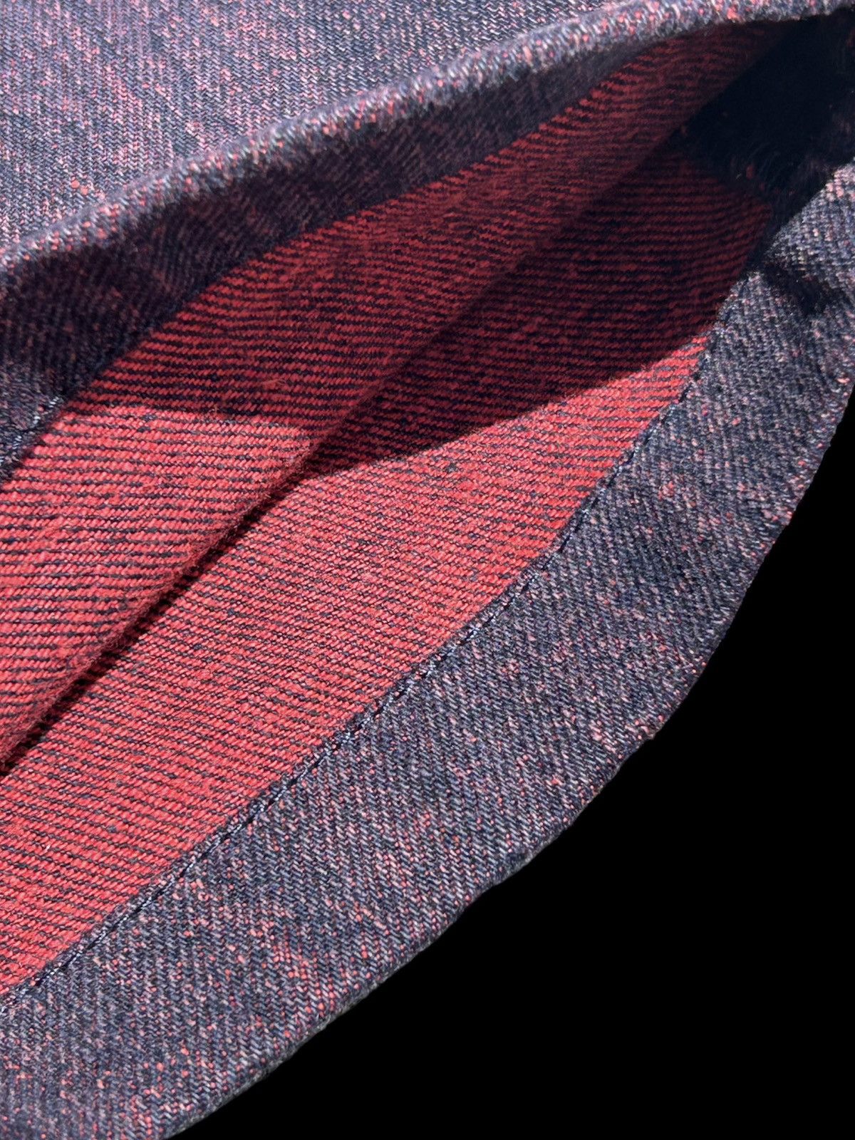 Balenciaga Super Rare Balenciaga 2012 Red Washed Denim Size US 29 - 10 Thumbnail