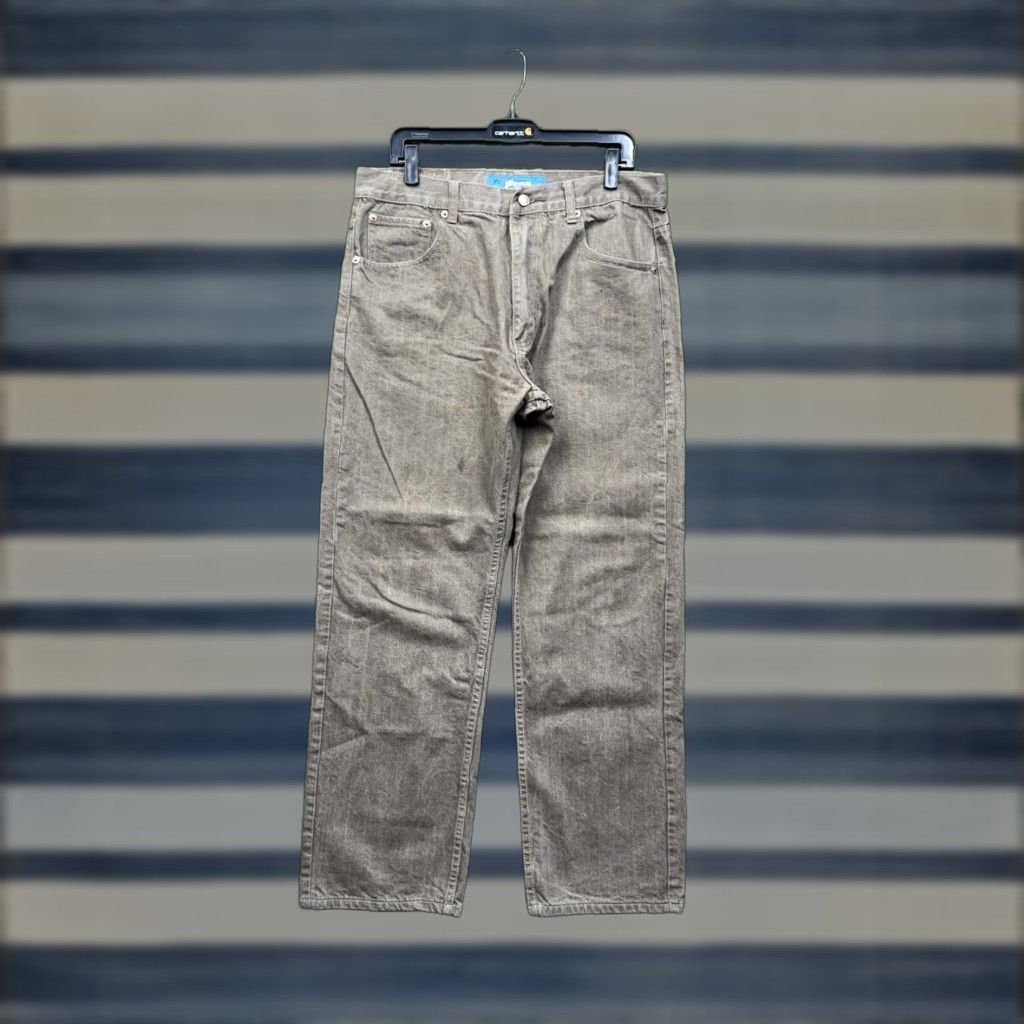 Vintage Seventy Seven Vintage Jeans Men 36x32 Denim Relaxed Regular Fit Y2K Grunge Classic Style Thread: Cotton Blend Polyester Cotton Blue Size US 36 / EU 52 - 1 Thumbnail