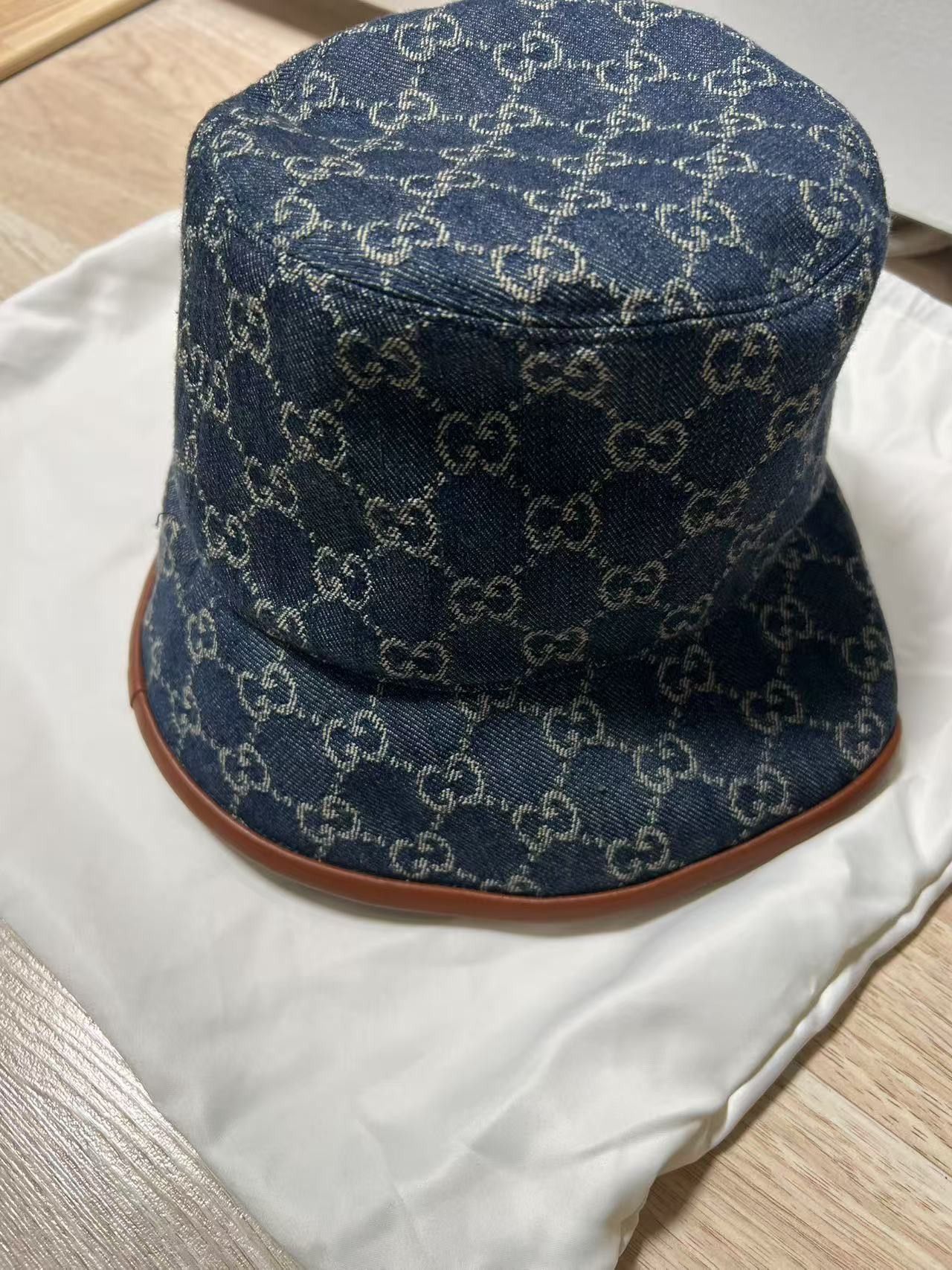 Gucci Gucci GG Denim Bucket Hat Size ONE SIZE - 3 Thumbnail