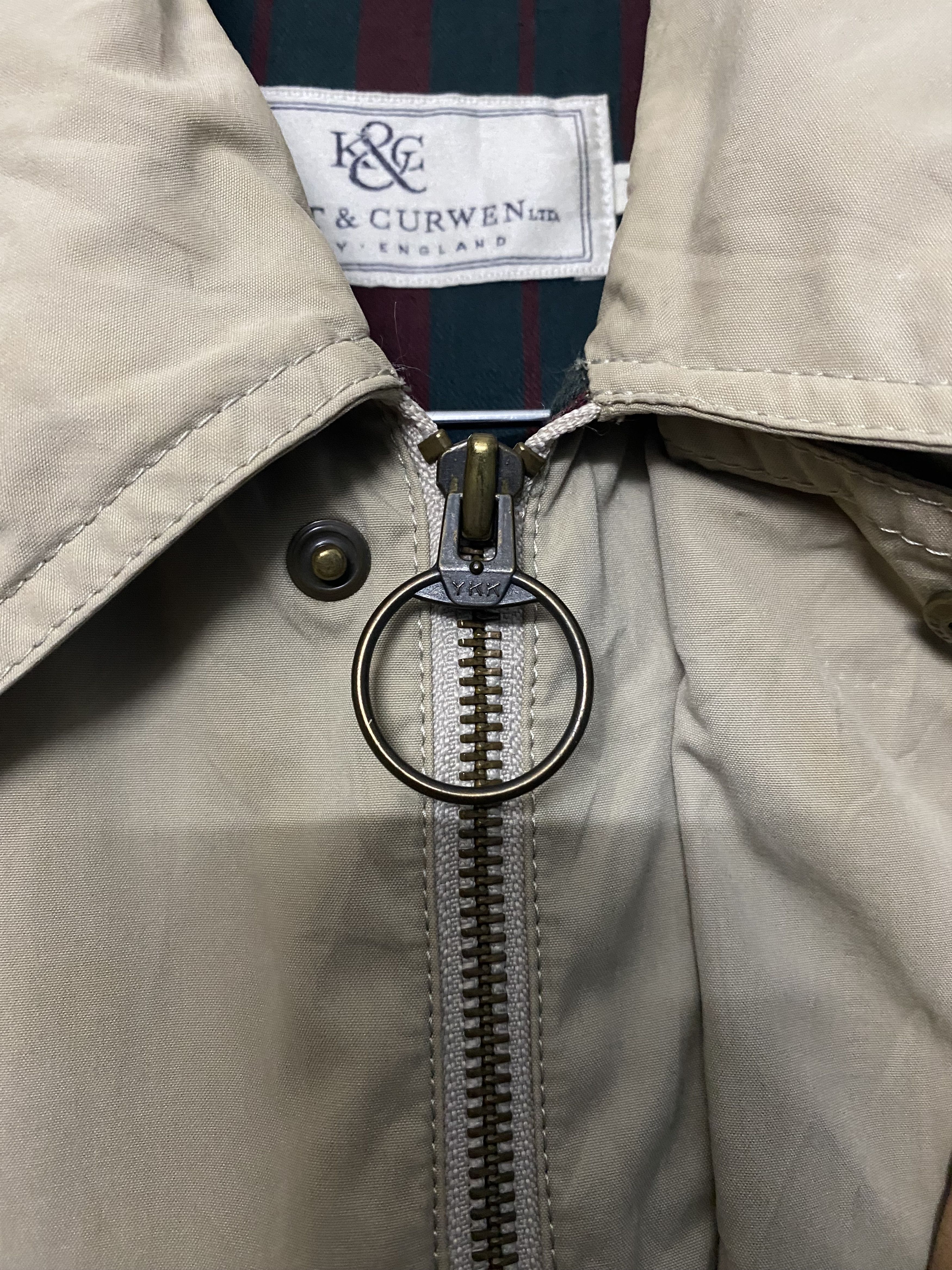 Kent & Curwen Vtg Kent & Curwen Surrey England Field Jacket Utility Coat Size US M / EU 48-50 / 2 - 12 Thumbnail