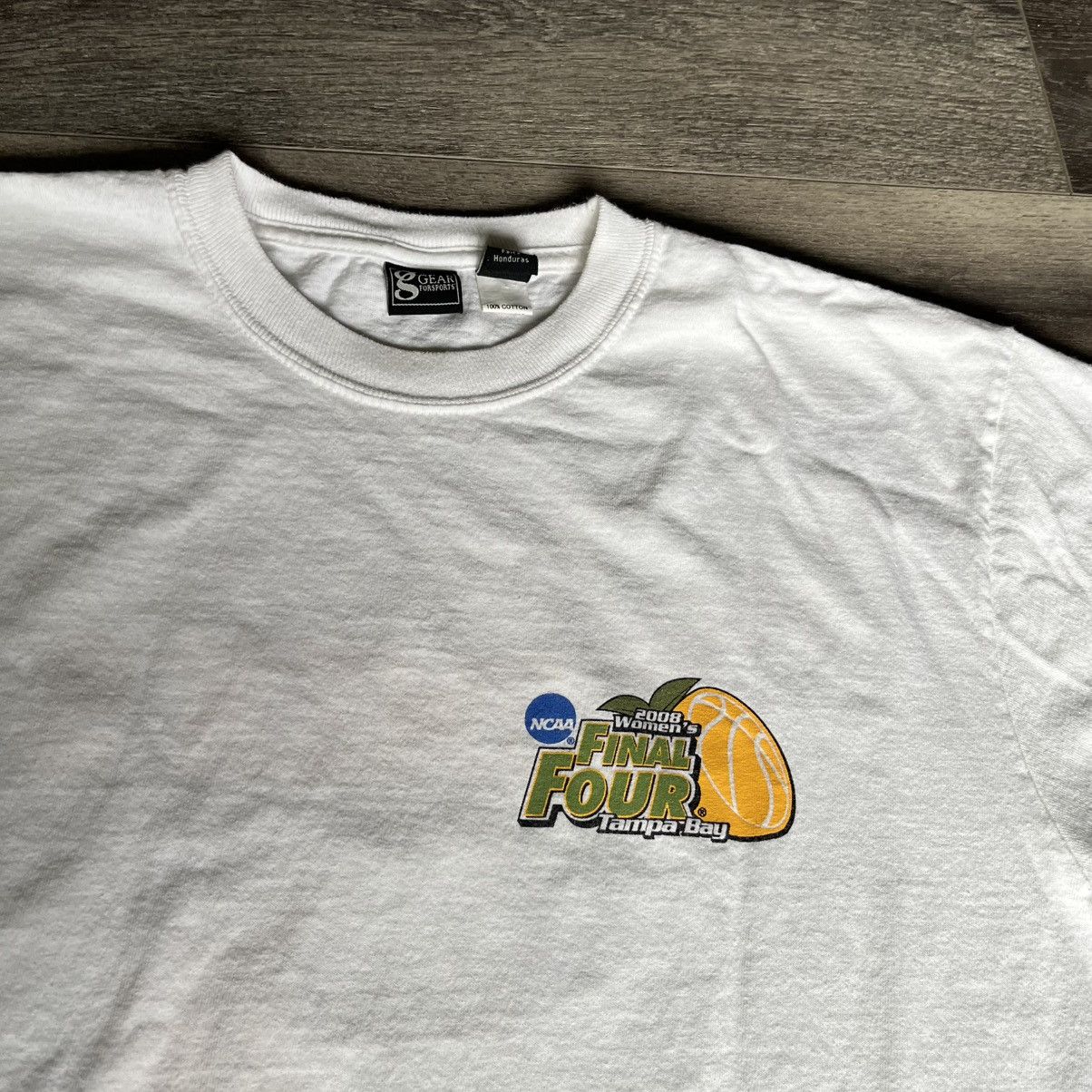 Vintage Vintage 2008 NCAA Final Four Women’s Basketball Logo T Shirt Size US L / EU 52-54 / 3 - 4 Thumbnail