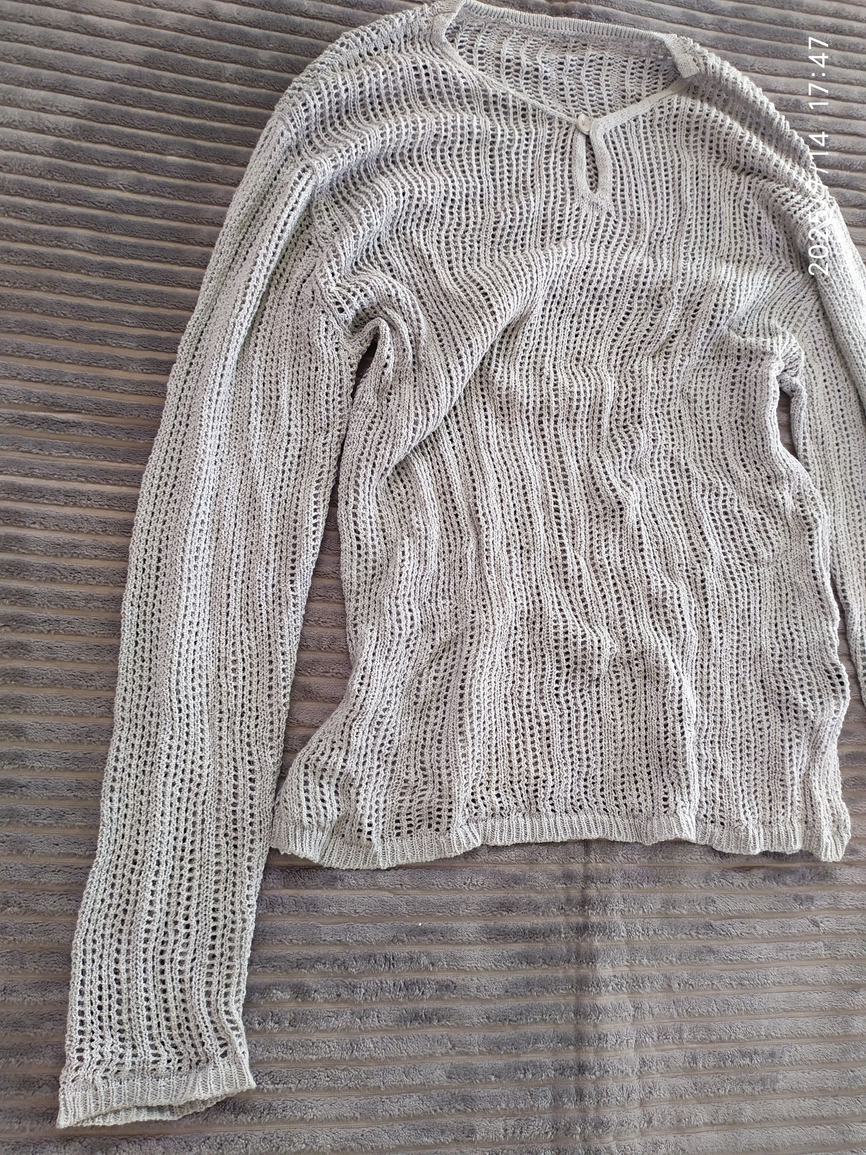 Japanese Brand Vintage Jun Men Mesh Long sleeve shirt Size US L / EU 52-54 / 3 - 4 Thumbnail