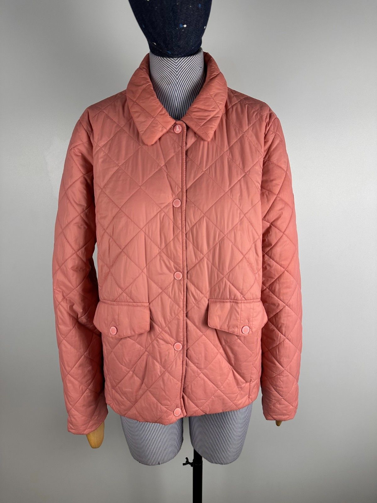 Barbour Barbour Overwash Quilt Jacket Pink Size M EUR38 UK12 US8 Size M / US 6-8 / IT 42-44 - 1 Thumbnail