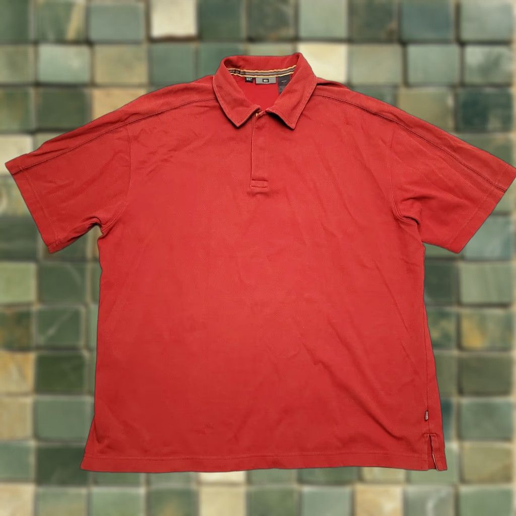 Vintage VINTAGE REI Polo Shirt Mens L Red Recycled Organic Cotton Blend Outdoor Casual Polo Shirt Mens L Red Outdoor Casual Size US L / EU 52-54 / 3 - 1 Thumbnail