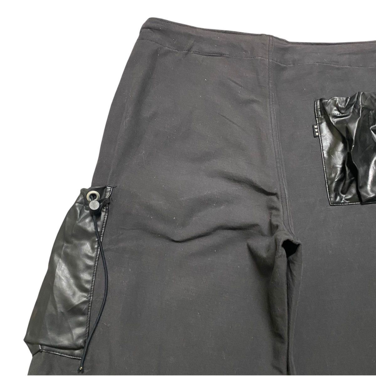 Le Grande Bleu (L.G.B.) MANIAC WORKS Black Cargo Pants Drawstring Size US 32 / EU 48 - 11 Thumbnail