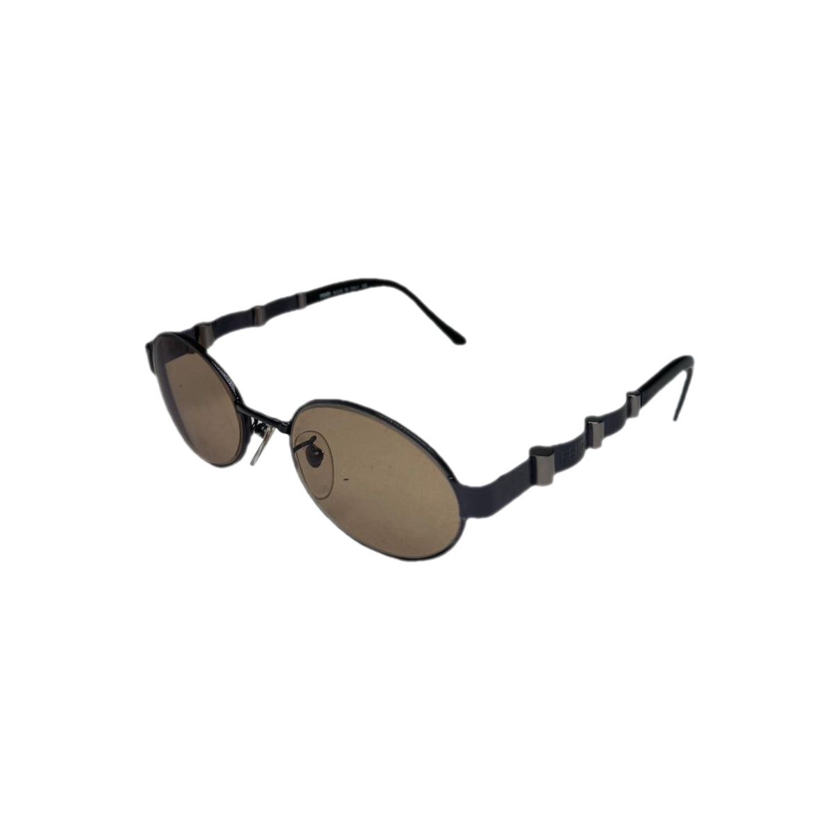 Fendi Purple Metal Sunglasses Size ONE SIZE - 1 Thumbnail