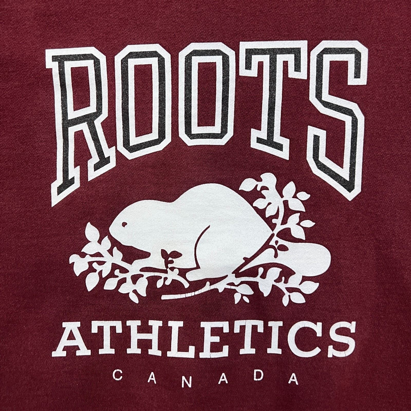 Roots × Vintage Vintage Roots Athletics Sweatshirt Graphic Pullover 90s Crew Size US L / EU 52-54 / 3 - 3 Thumbnail