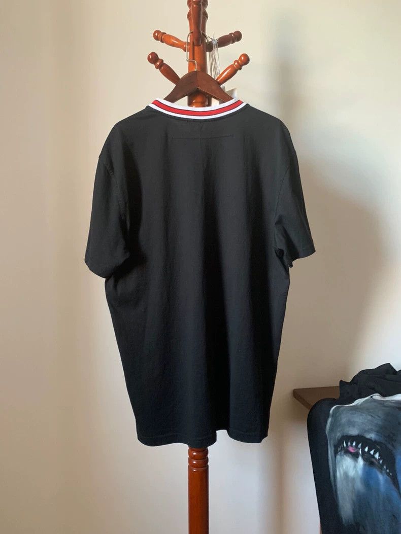 Givenchy Givenchy Size 37GVC Striped Collar Short Sleeve 2506-Nextar Size US XL / EU 56 / 4 - 2 Thumbnail
