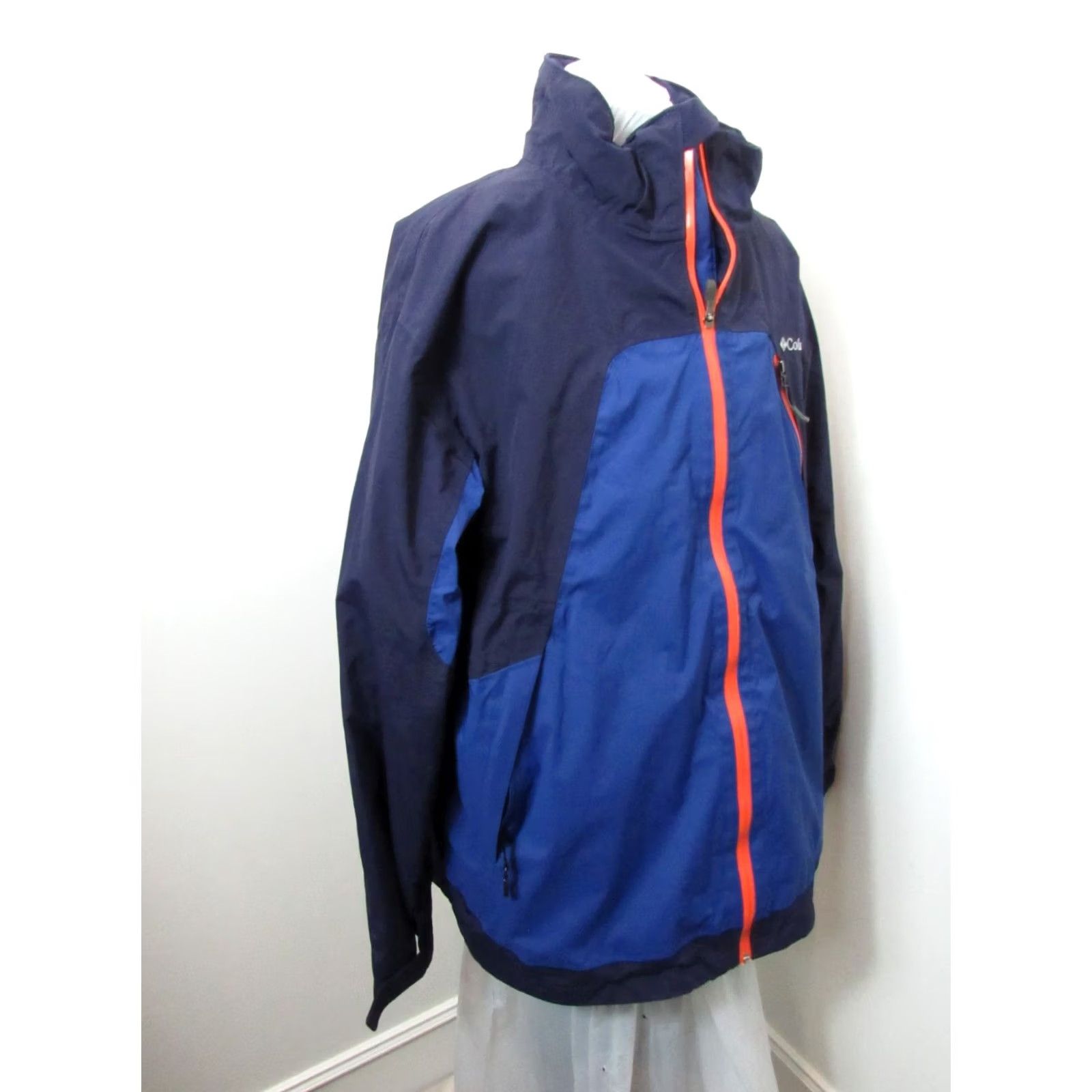 Vintage Columbia Jacket Men's XL Blue Omni Tech Waterproof Interchange Windbreaker Size US XL / EU 56 / 4 - 4 Thumbnail