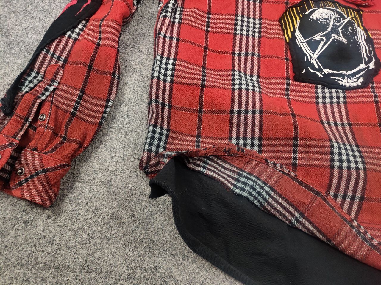 Diesel Diesel alchemy from above Distressed Plaid Flannel Shirt Size US M / EU 48-50 / 2 - 13 Thumbnail