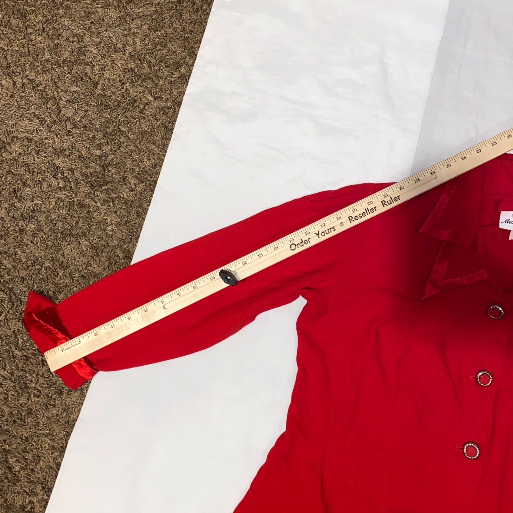 Vintage VINTAGE Michael Blake Blouse Shirt Size M / US 6-8 / IT 42-44 - 5 Thumbnail
