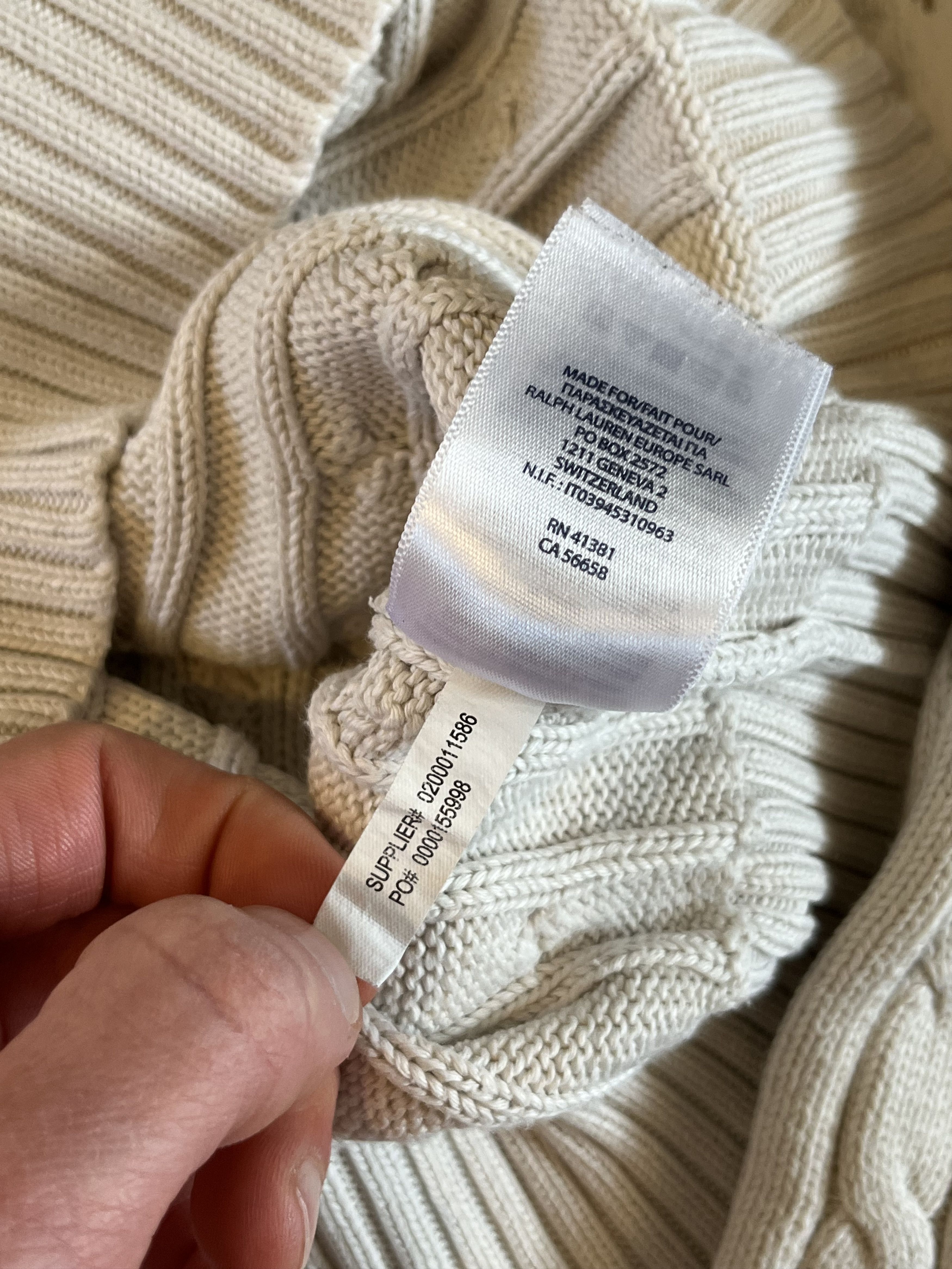 Polo Ralph Lauren Polo Ralph Lauren Cable Knit Sweater Old Money Size XS / US 0-2 / IT 36-38 - 6 Thumbnail