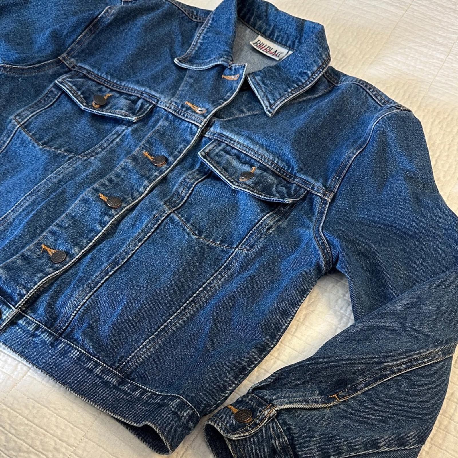 Bill Blass Vintage Oversized Jean Jacket Large Bill Blass EUC Denim EUC Size L / US 10 / IT 46 - 4 Thumbnail