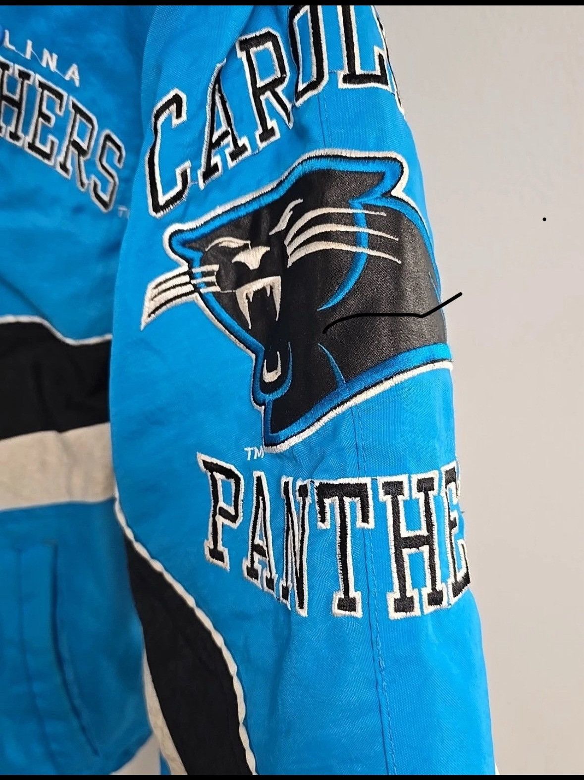 Starter Vintage Starter 90s NFL Carolina Panthers Jacket Small Size US S / EU 44-46 / 1 - 4 Thumbnail