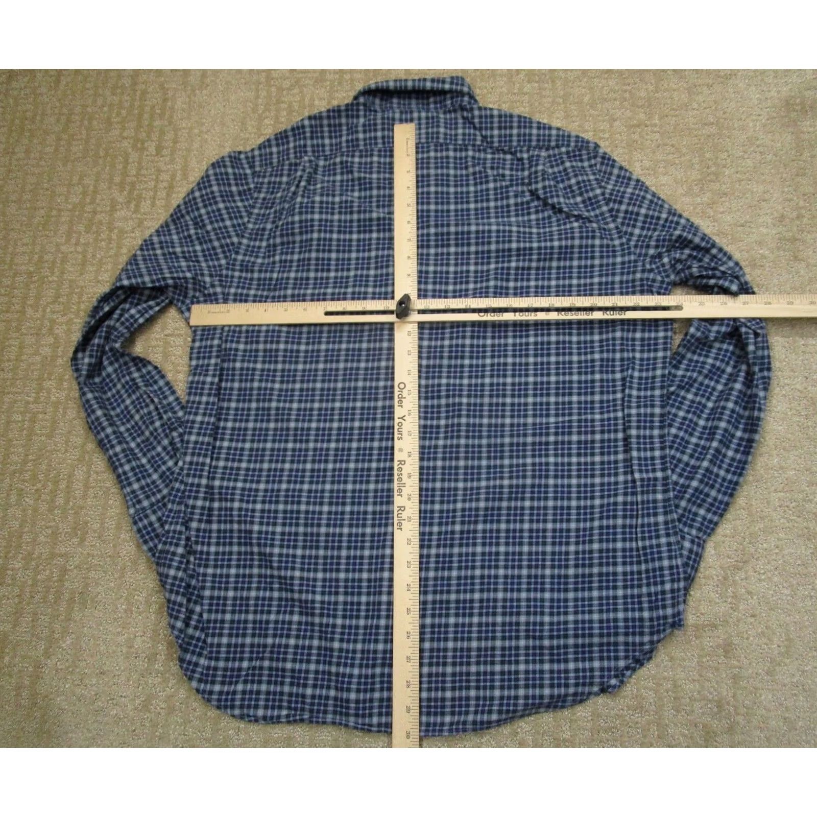 Polo Ralph Lauren Polo Ralph Lauren Shirt Men XL Blue Plaid Button-Up Long Sleeve Classic Fit Polo Ralph Lauren Shirt Men XL Blue Plaid Long Sleeve Button-Up Size US XL / EU 56 / 4 - 4 Thumbnail