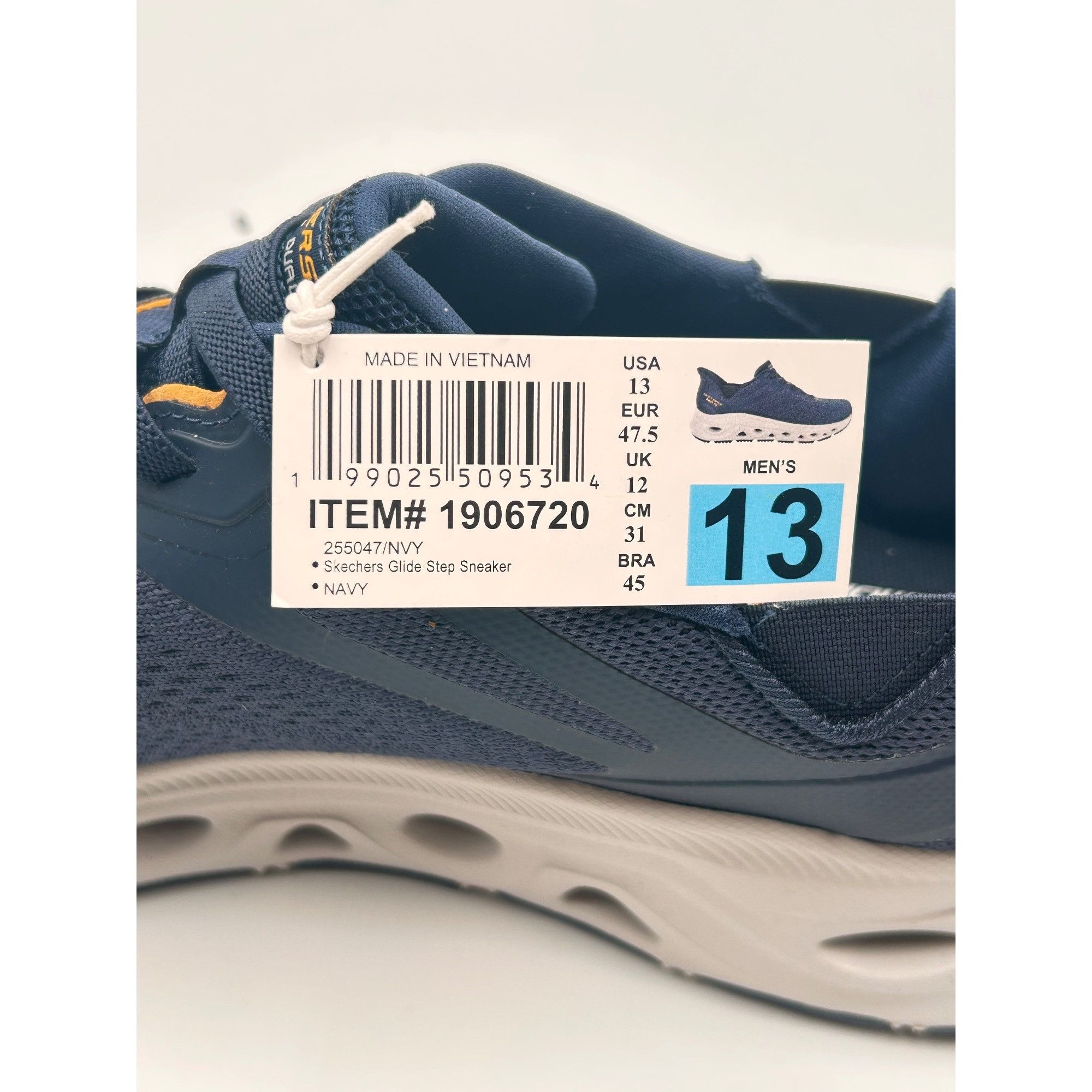 SKECHERS Skechers Glide Step Swift Fit Hands Free Navy Men’s 13 Slip Size US 13 / EU 46 - 6 Thumbnail