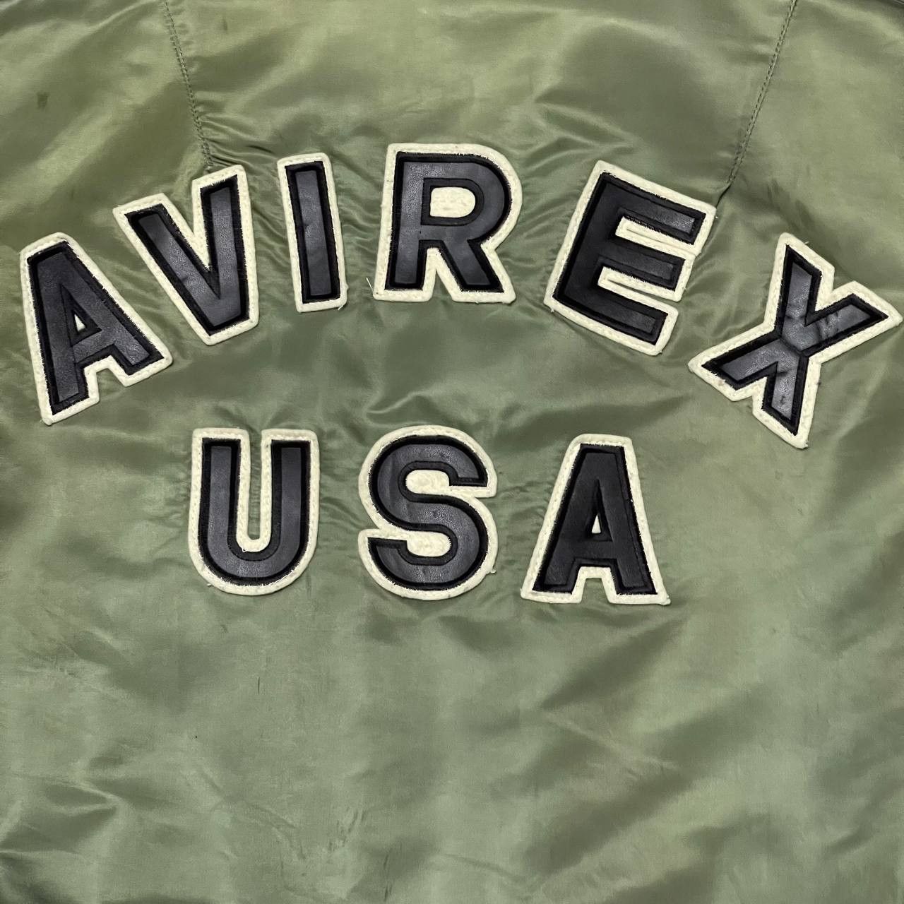 Avirex Vintage Avirex USA Ma1 Military Bomber Jacket USAF Size US XL / EU 56 / 4 - 3 Thumbnail