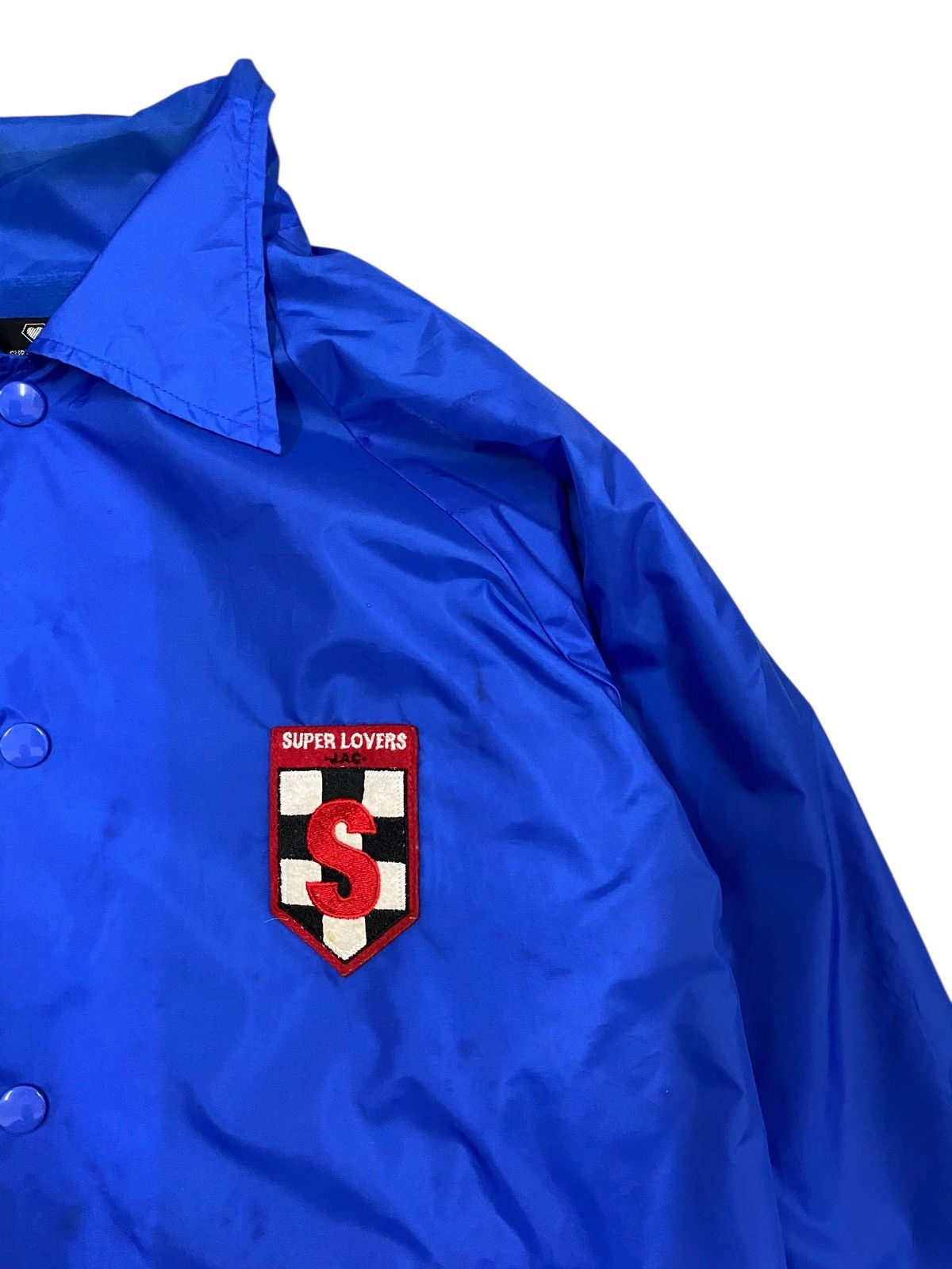 Japanese Brand Vtg Super Lovers Blue Jacket Size US S / EU 44-46 / 1 - 4 Thumbnail