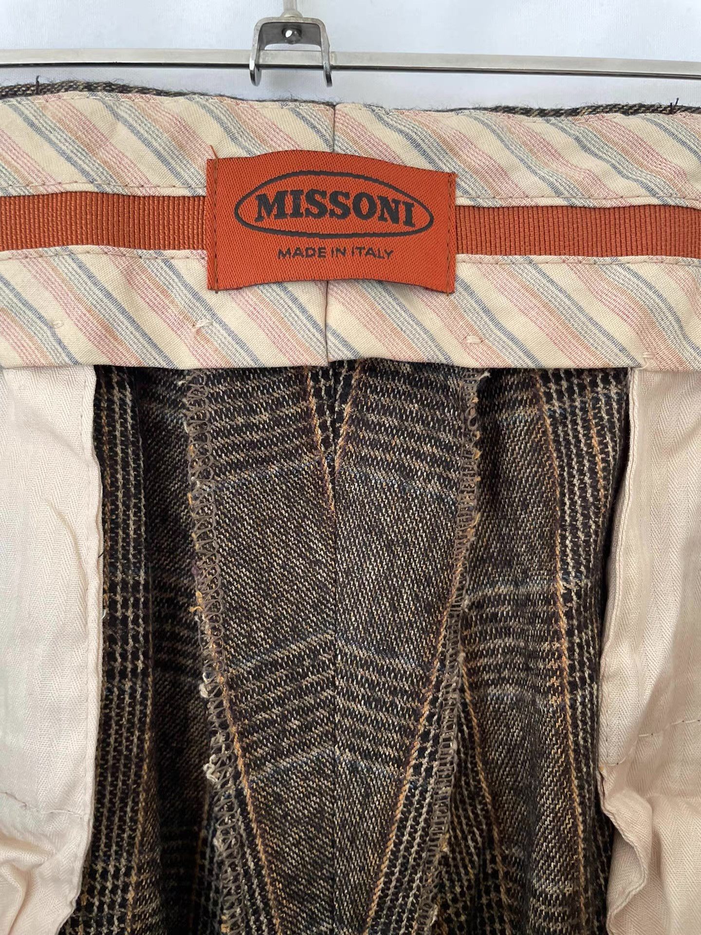 Missoni Missoni Mainline Men's Check Trousers Ｑ21 Size US 34 / EU 50 - 5 Thumbnail