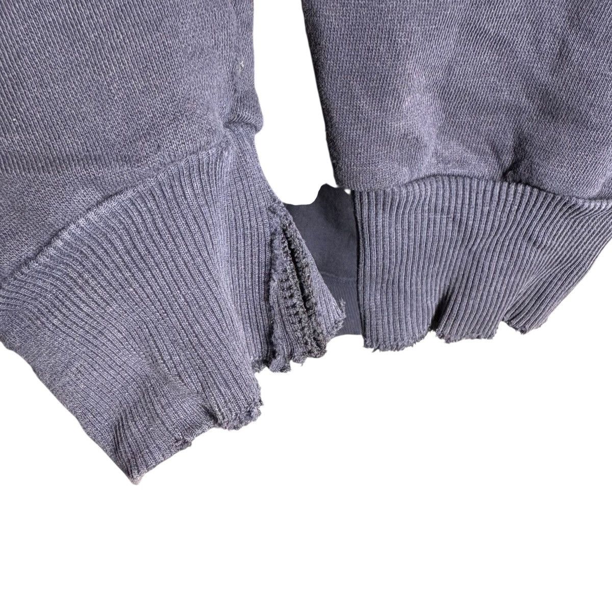 Polo Ralph Lauren Vintage 90s Polo Ralph Lauren Jeans Navy Distressed Hoodie Size US L / EU 52-54 / 3 - 12 Thumbnail