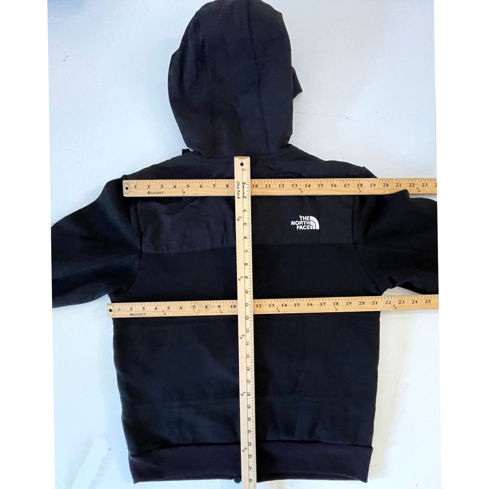 The North Face The North Face Mens Jacket Hooded Full Zip Black Regular M Nylon Overlay Cotton Blend Pocket Logo Embroidered Casual Travel 90s- no Size US M / EU 48-50 / 2 - 7 Thumbnail