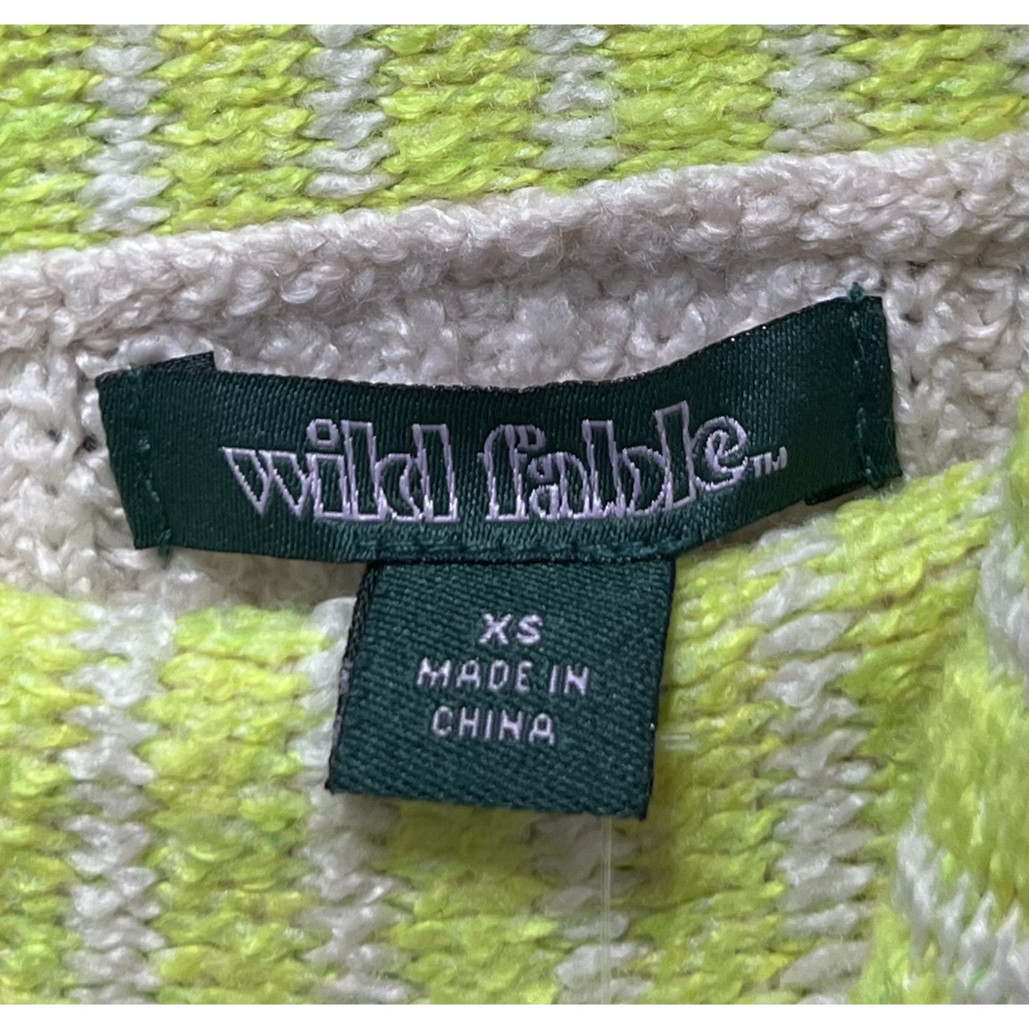 Other Wild Fable - Women's Mock Turtleneck Boxy Pullover Sweater - Size XS / US 0-2 / IT 36-38 - 11 Thumbnail