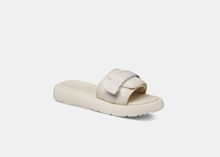 Dior o1w1db10725 KCO041 Evolution Slides in White Size US 12 / IT 42 - 2 Thumbnail