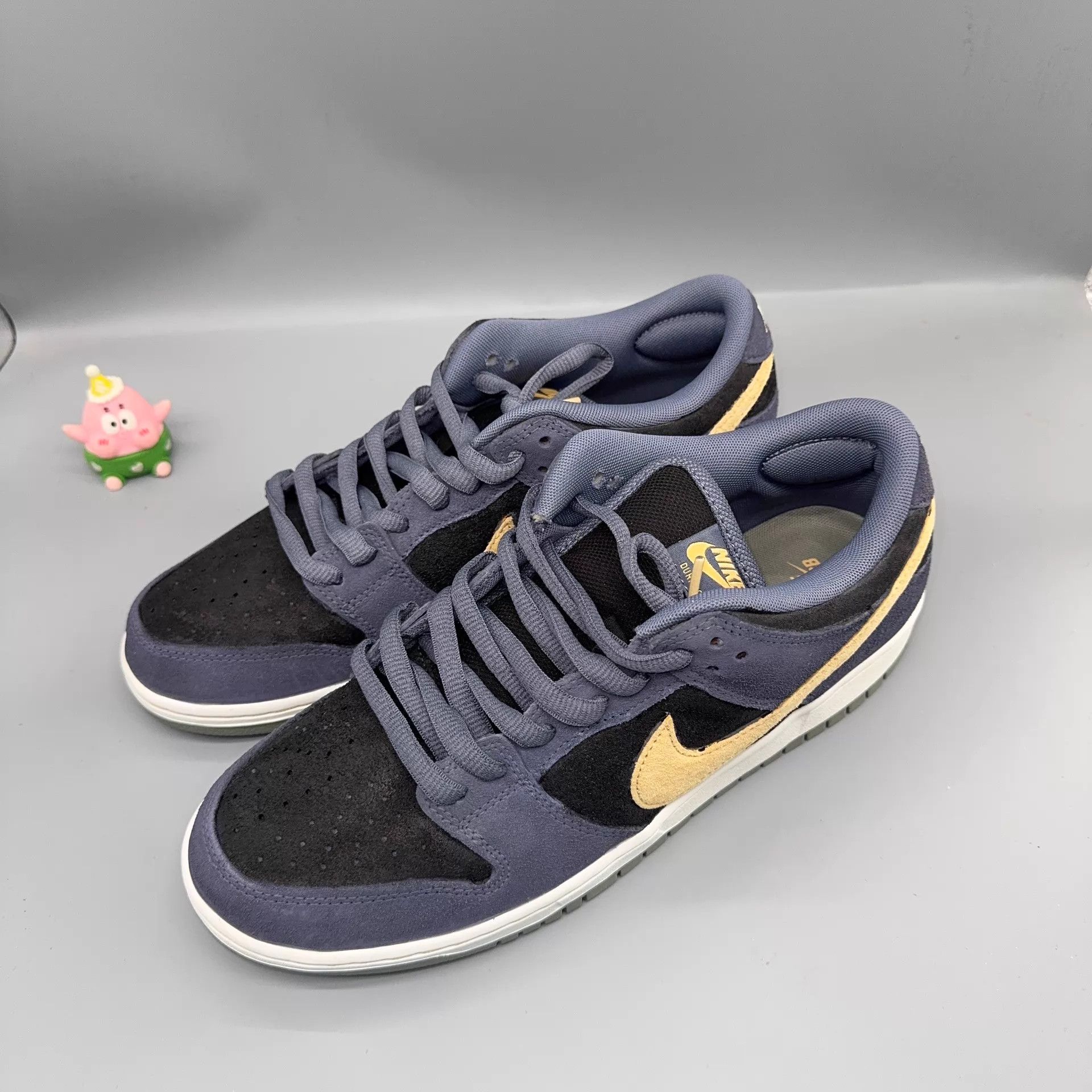 Nike Nike Dunk SB HF3063-002 Fog Gray-Black Blue 44 Size US 10 / EU 43 - 1 Thumbnail