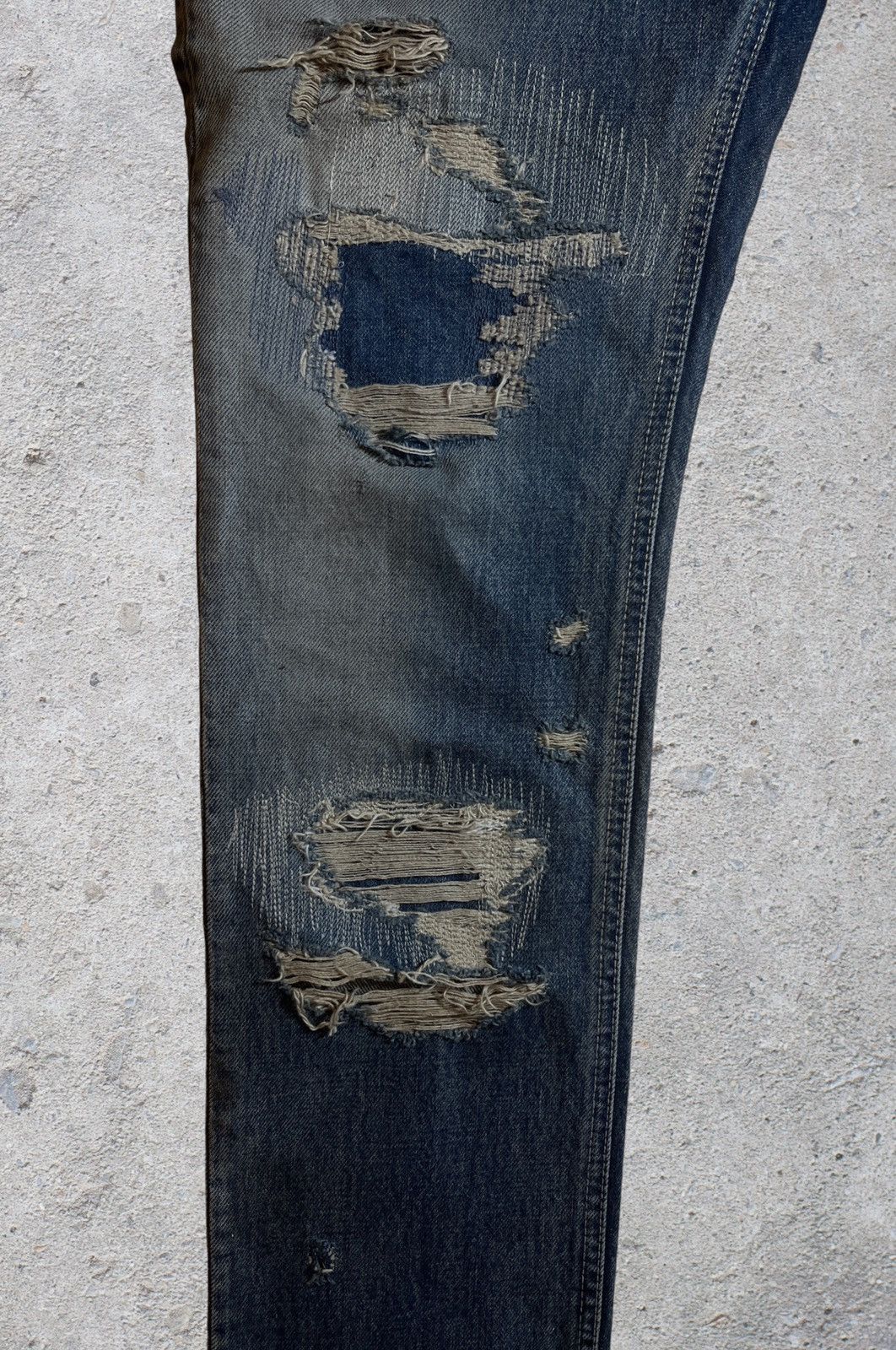 Undercover SS10 Undercover 68 Orange Yarn Denim Size US 28 / EU 44 - 4 Thumbnail