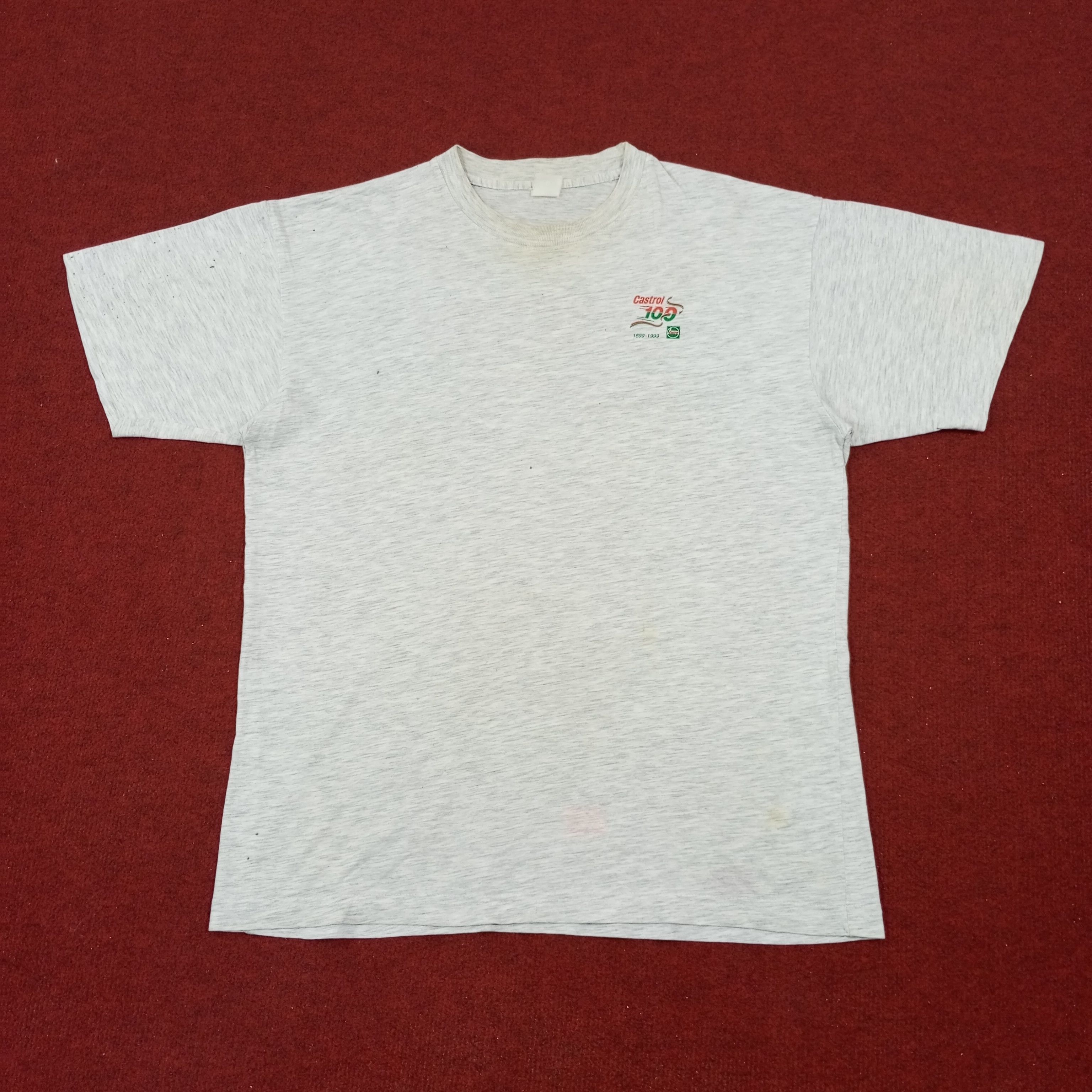 Vintage Castrol Racing Oil Brand Motorsports Promo Style Tshirt Size US L / EU 52-54 / 3 - 3 Thumbnail