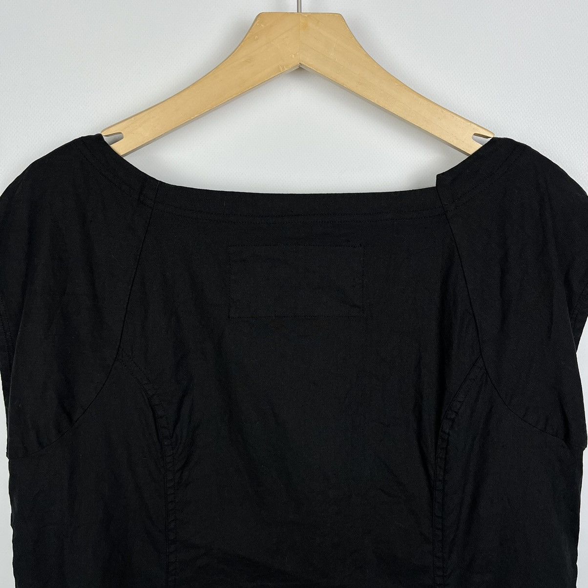 Rundholz Rundholz Black Label Avant-Garde Asymmetrical Black Dress Size XL / US 12-14 / IT 48-50 - 20 Thumbnail