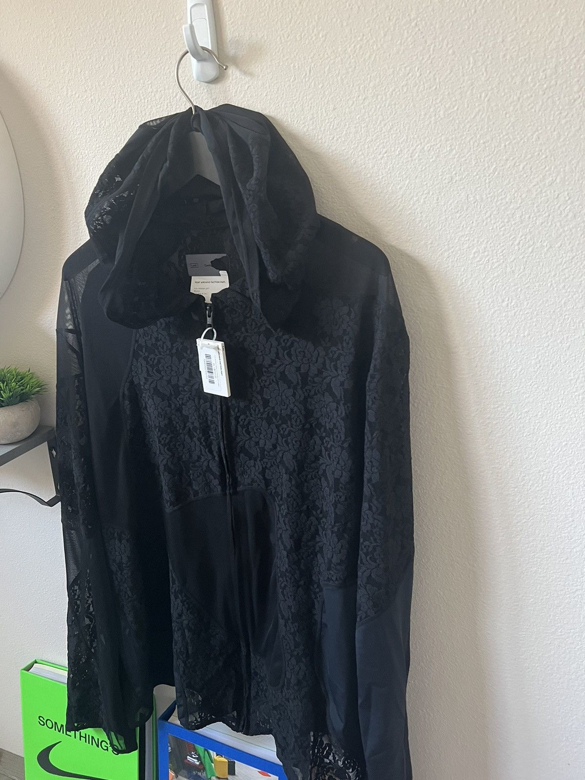 POST ARCHIVE FACTION (PAF) POST ARCHIVE FACTION (PAF) 5.0 Lace Hoodie Left Size US XL / EU 56 / 4 - 4 Thumbnail