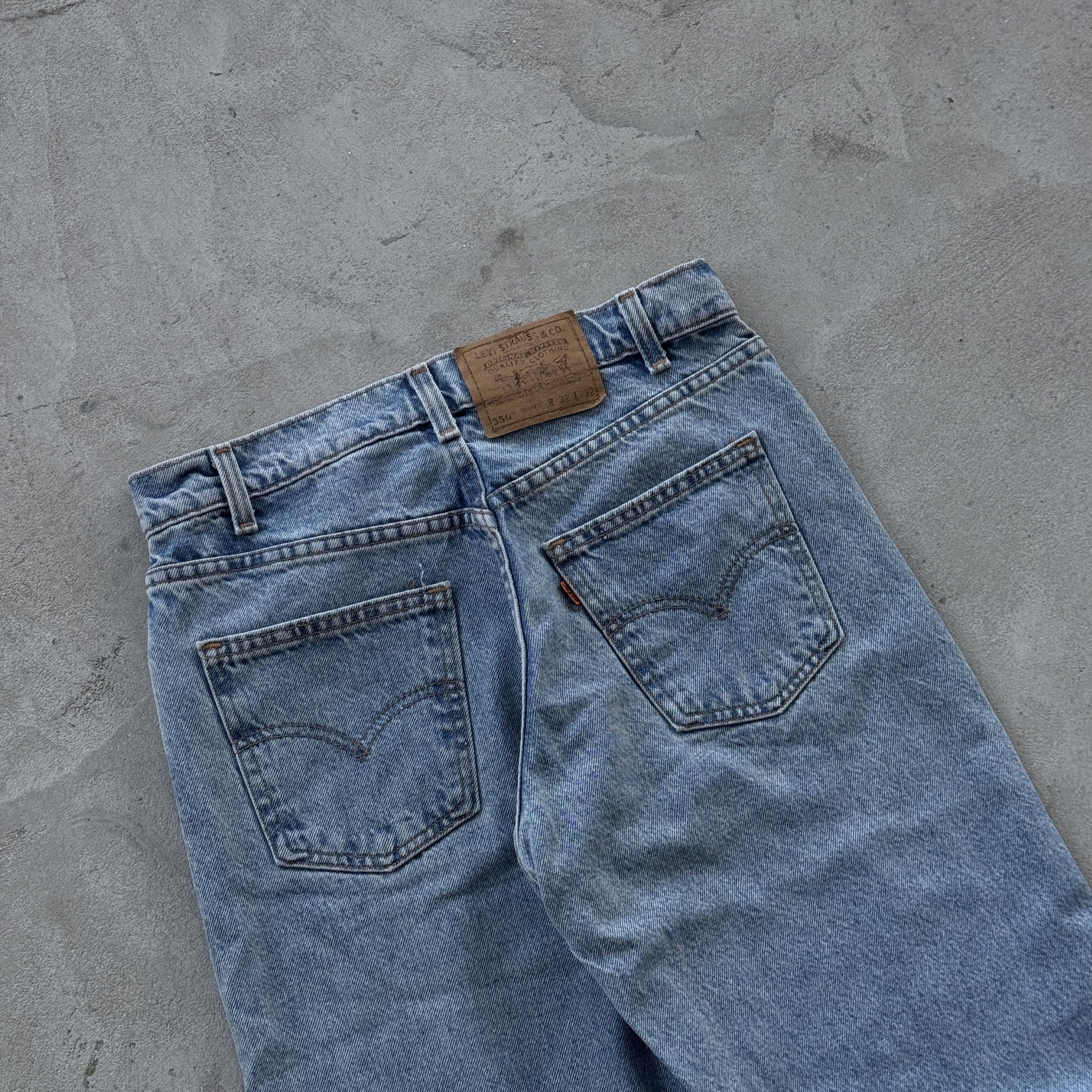Levi's Vintage 90s Levi's 550 Denim Jeans Size US 32 / EU 48 - 4 Thumbnail