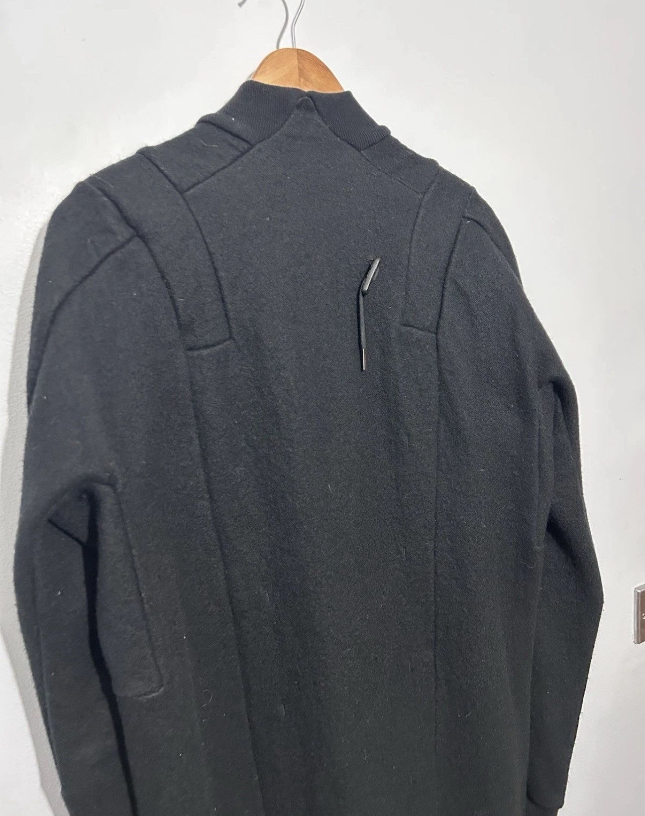 11 By Boris Bidjan Saberi Boris Bidjan Saberi 11 Black Coat, Pull Up Bottom. Size XL Size US XL / EU 56 / 4 - 7 Thumbnail