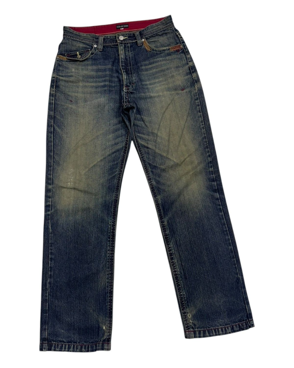 Japanese Brand × Undercover DISTRESSED DENIM RUSTY BAGGY AMORE PURO UNDERCOVER STYE JEAN Size US 32 / EU 48 - 3 Thumbnail