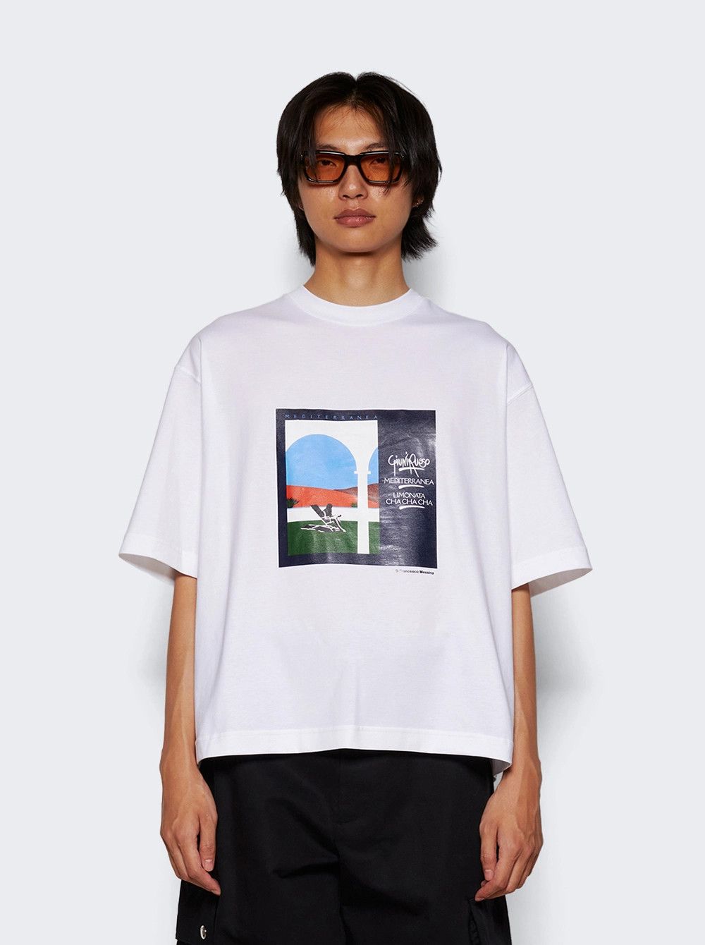Jacquemus o1mle0326 XXXL Le T-Shirt in White Size US XXL / EU 58 / 5 - 3 Thumbnail