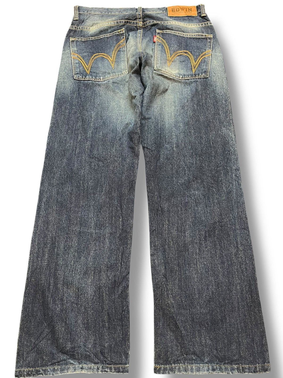 Edwin Vintage Edwin XV Distressed Denim Size US 33 - 6 Thumbnail