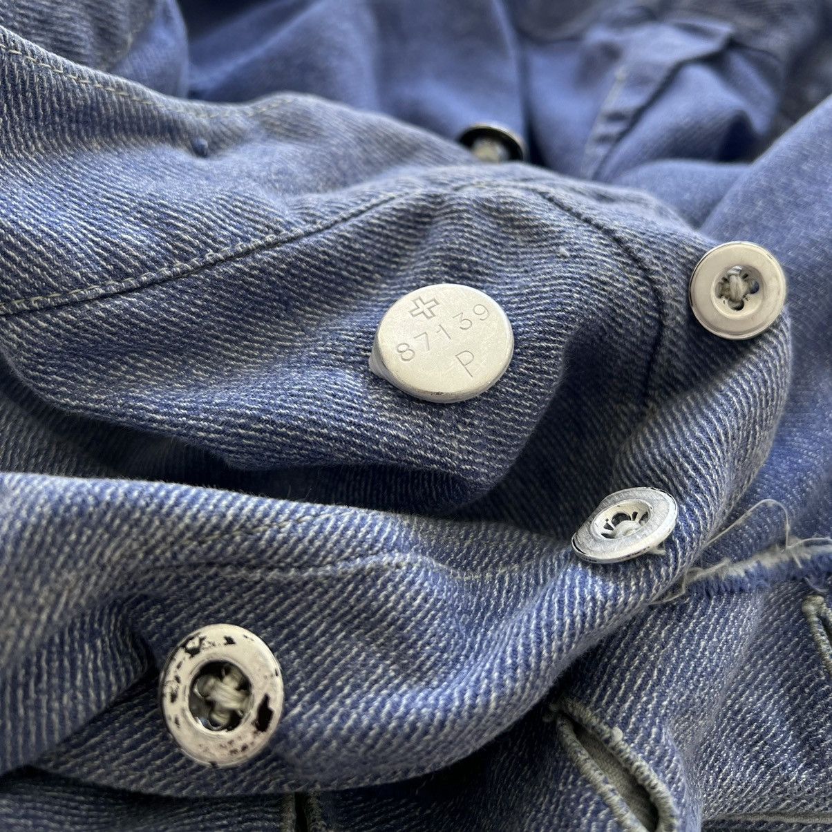 Vintage VINTAGE 1940 WWII SWISS PRISON WORK PANTS Size US 34 / EU 50 - 11 Thumbnail