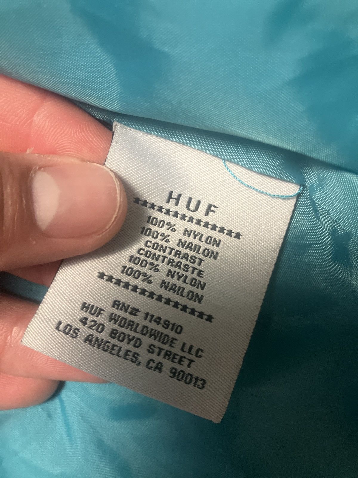 Huf Huf Rain Coat Size US L / EU 52-54 / 3 - 5 Thumbnail
