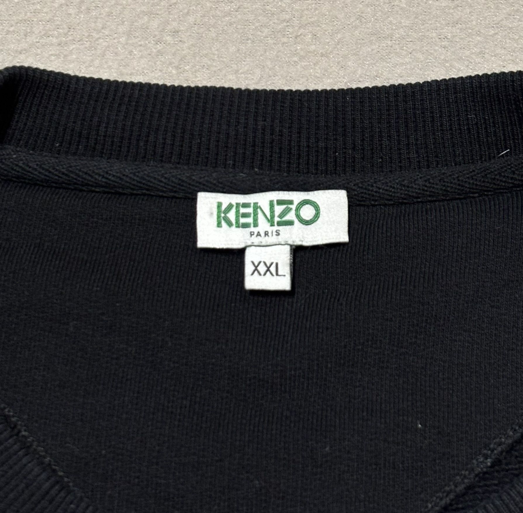 Kenzo Kenzo Paris Black sweatshirt size XXL Size US XXL / EU 58 / 5 - 11 Thumbnail