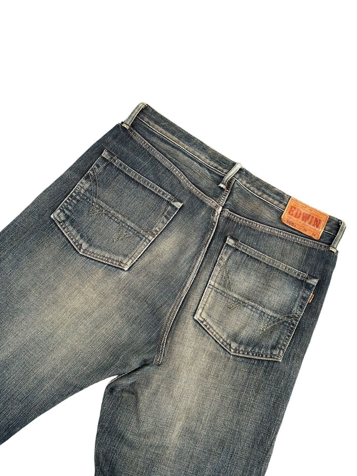 Kapital Vintage Edwin 505z Selvedge Rusty Mud Wash Denim Jeans Size US 37 - 10 Thumbnail