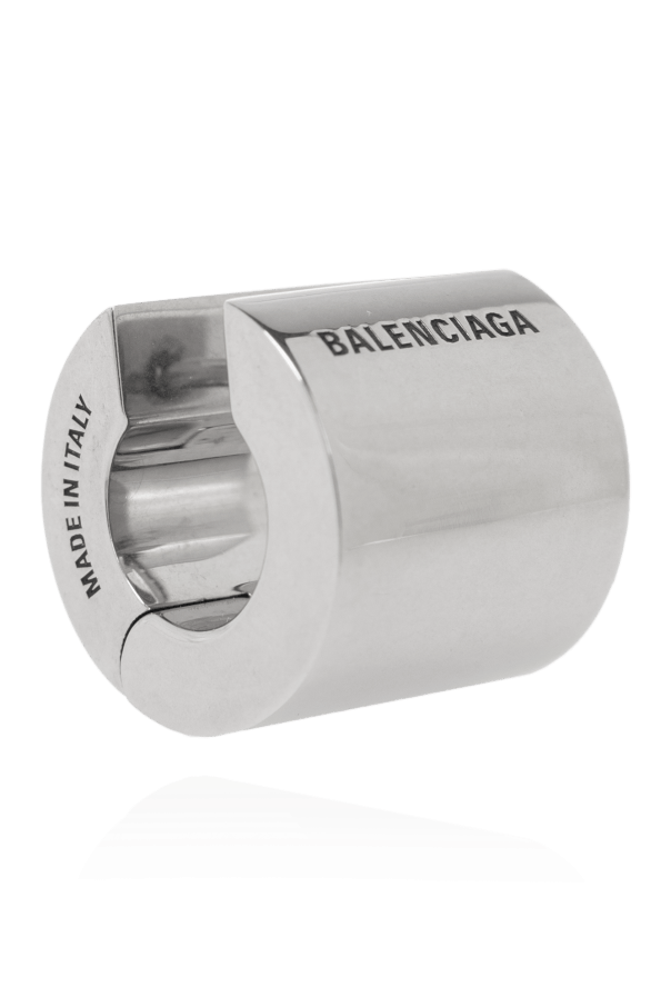Balenciaga o1s1rm0825 Size: OS / Unisex Garage Earrings in Silver Size ONE SIZE - 5 Thumbnail