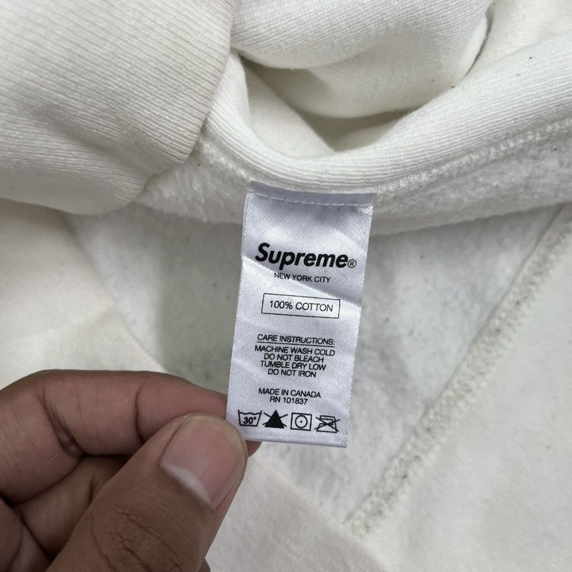 Antihero × Supreme Supreme x Anti Hero FW16 Hoodie Size US L / EU 52-54 / 3 - 9 Thumbnail