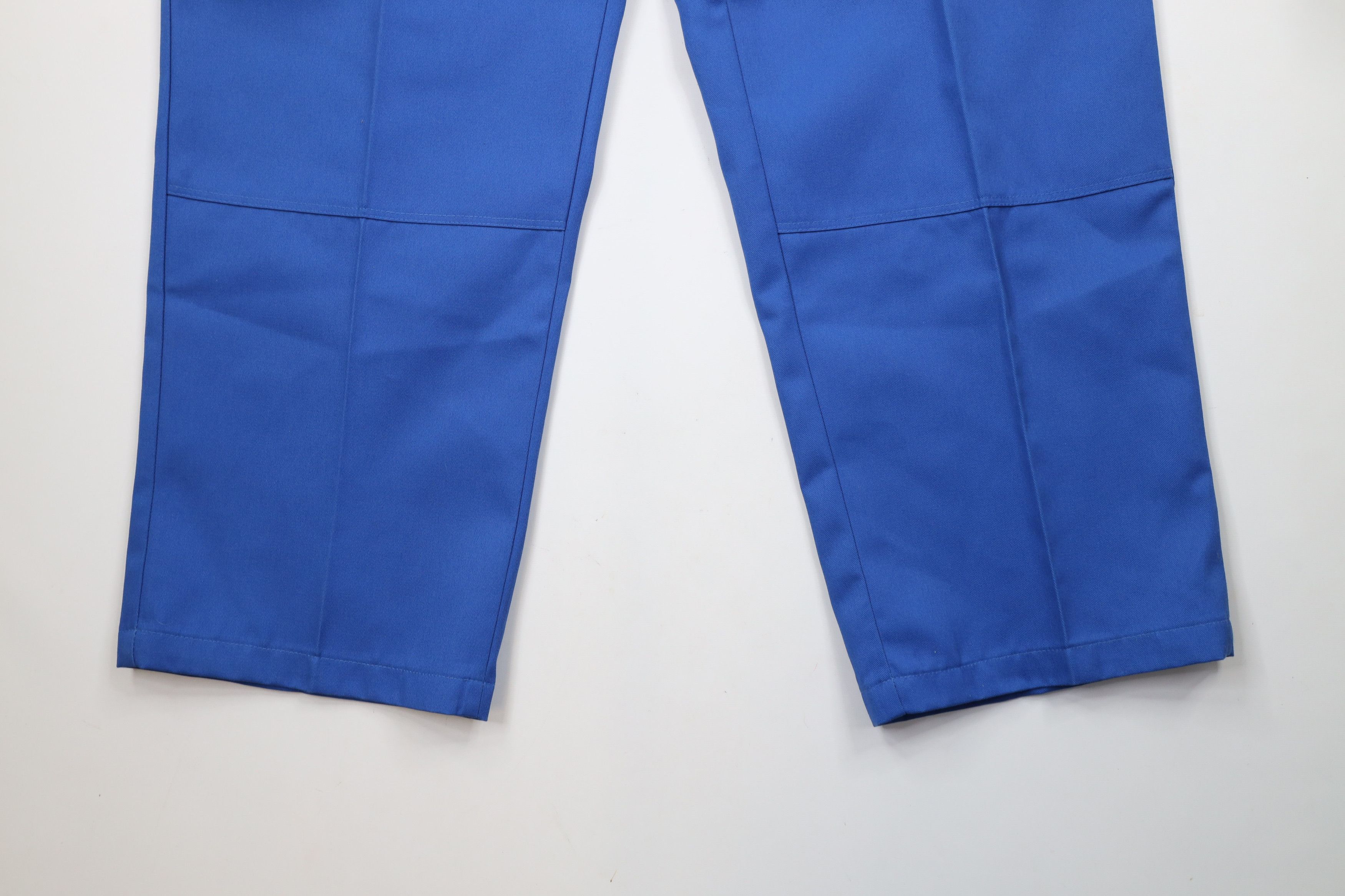 Dickies × Vintage Deadstock Vintage Dickies Double Knee Wide Leg Pants Blue Size US 44 / EU 60 - 4 Thumbnail