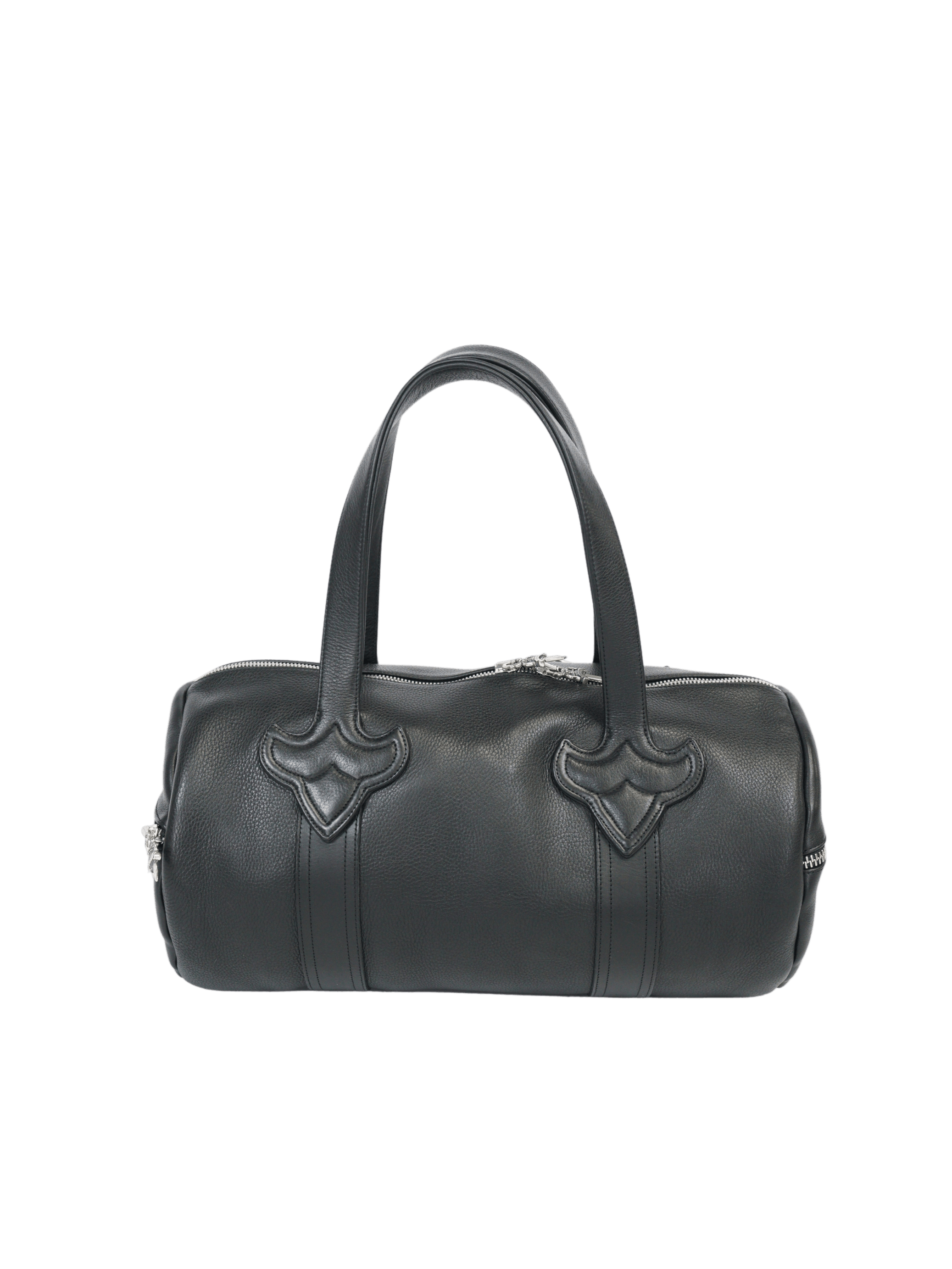 Chrome Hearts Chrome Hearts Duffle Tiny Boston Bag in Black Leather Size ONE SIZE - 4 Thumbnail
