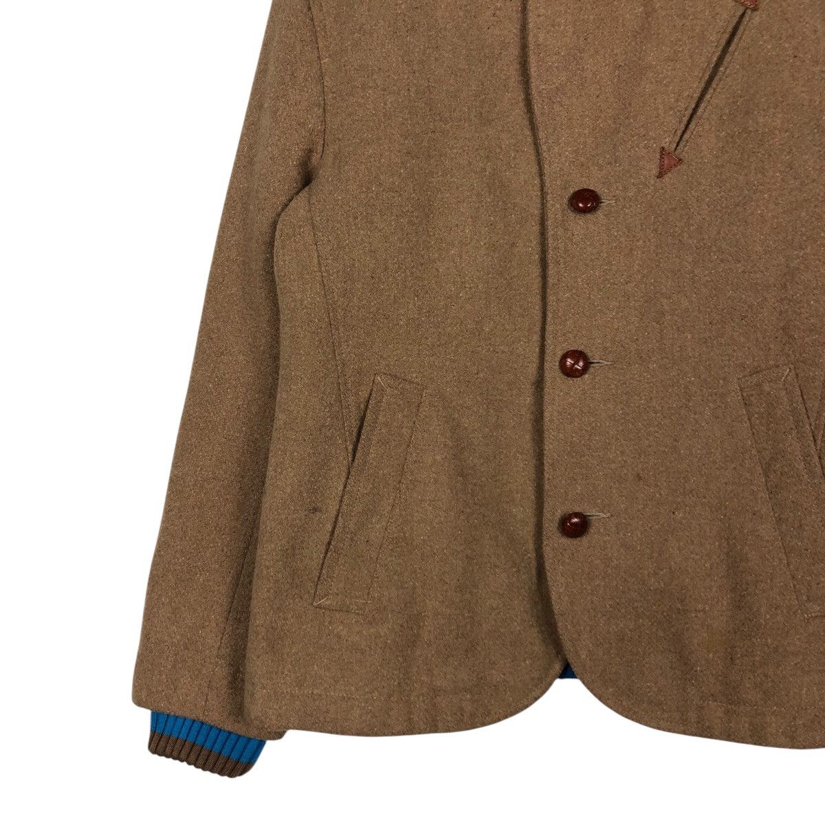 Issey Miyake 📌Vintage Wool Jacket Cropped Frapbois Issey Miyake Size US M / EU 48-50 / 2 - 5 Thumbnail