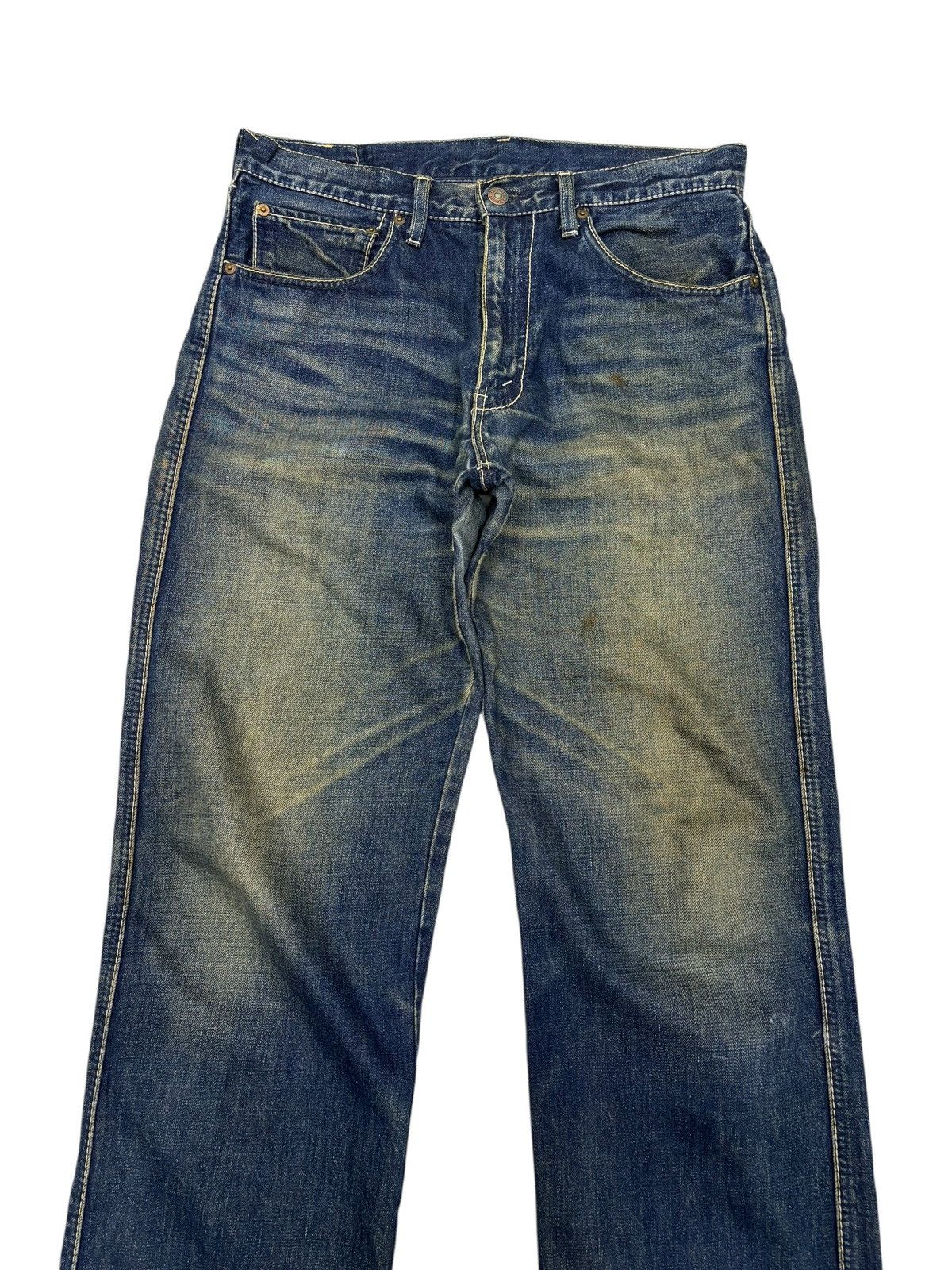 Kapital 🔥LEVIS 510 Rusty Baggy Jeans Loose Denim Size US 32 / EU 48 - 3 Thumbnail