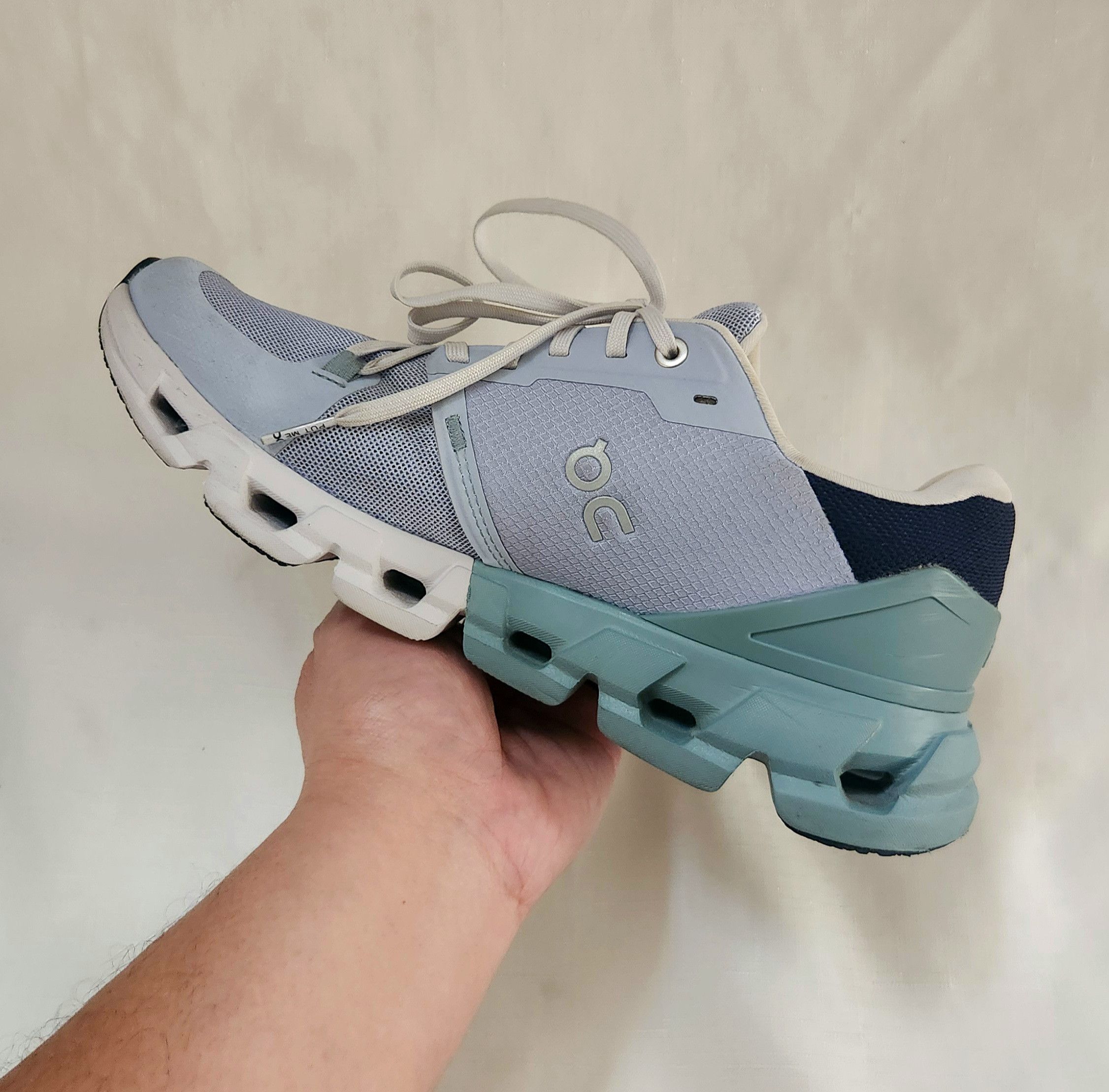 On On Cloudflyer 4.0 Nimbus Cobble Blue Grey Running Shoes sz 9 Size US 9 / IT 39 - 3 Thumbnail